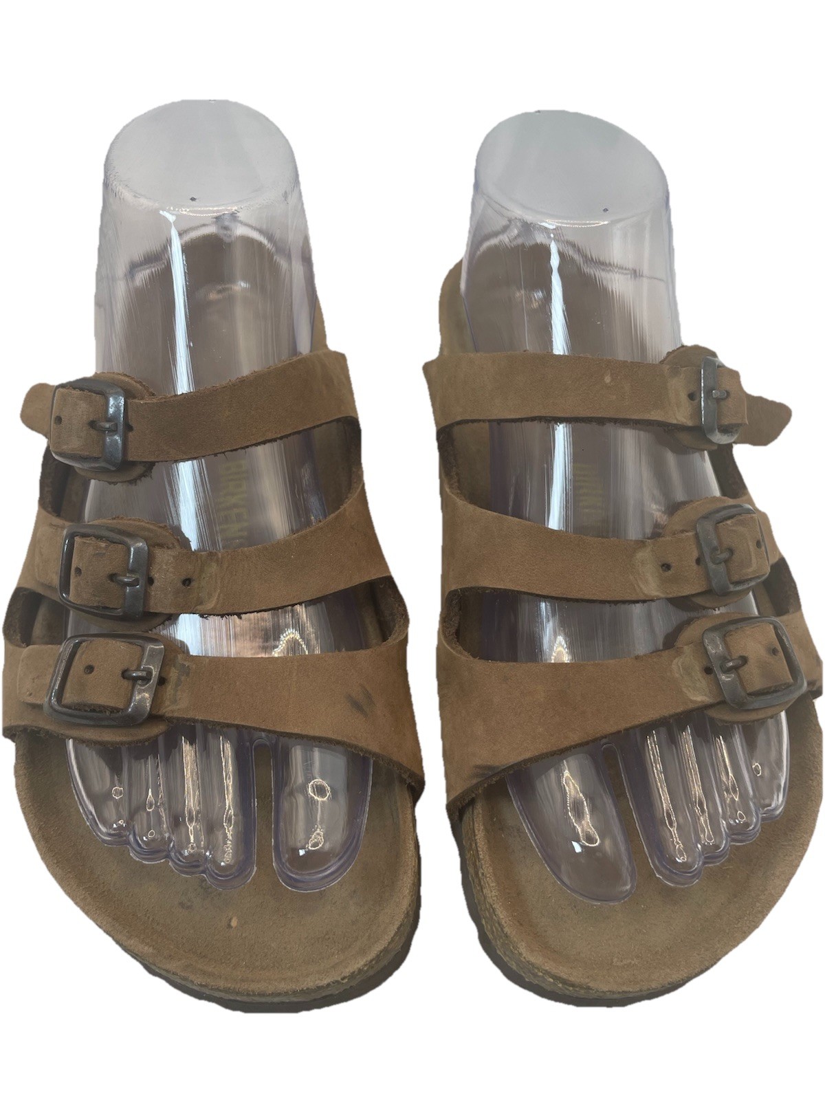 Birkenstock Florida Soft Footbed Women 36 Sz 5 Birko Flor Sandals Camel