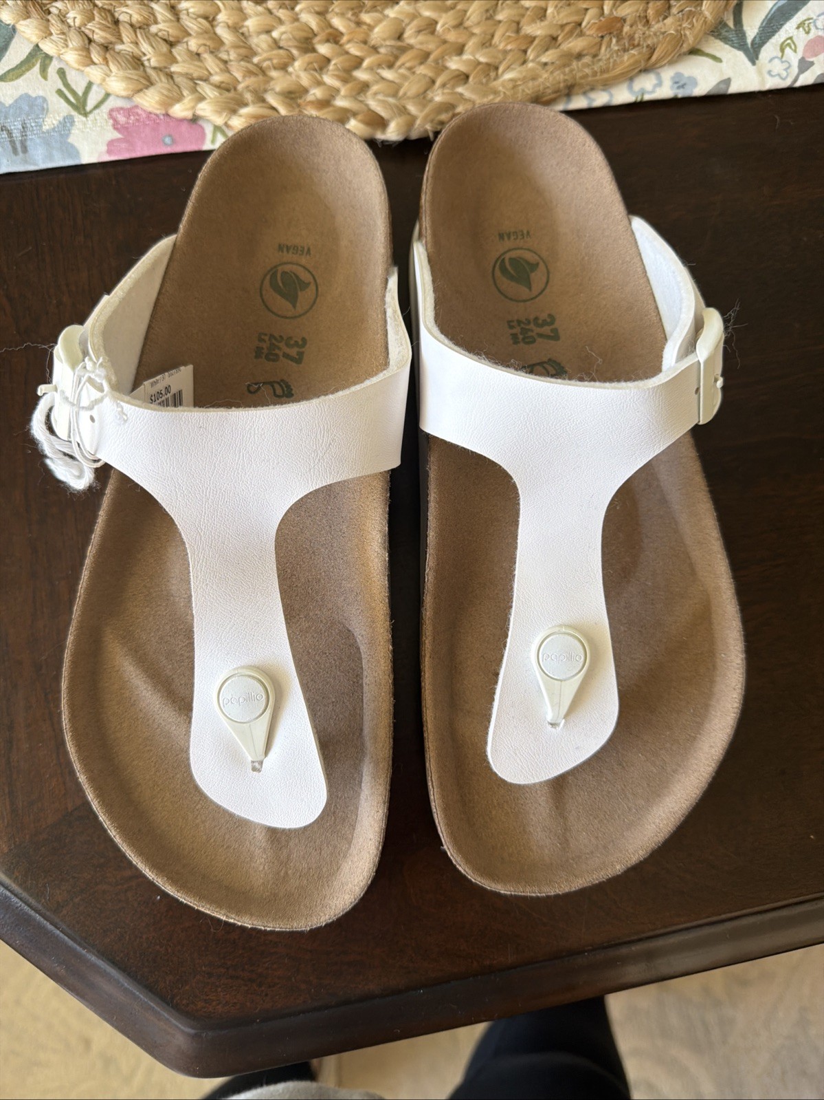 Birkenstock Papillio White Gizeh 37