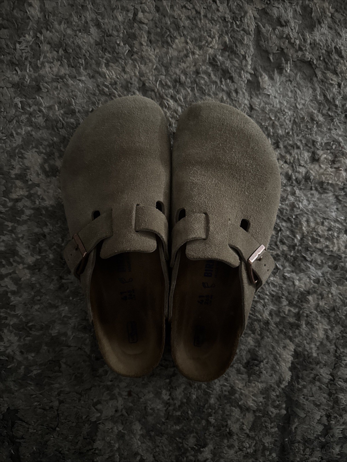 Birkenstock: Boston Soft Footbed Size 41 Regular Width