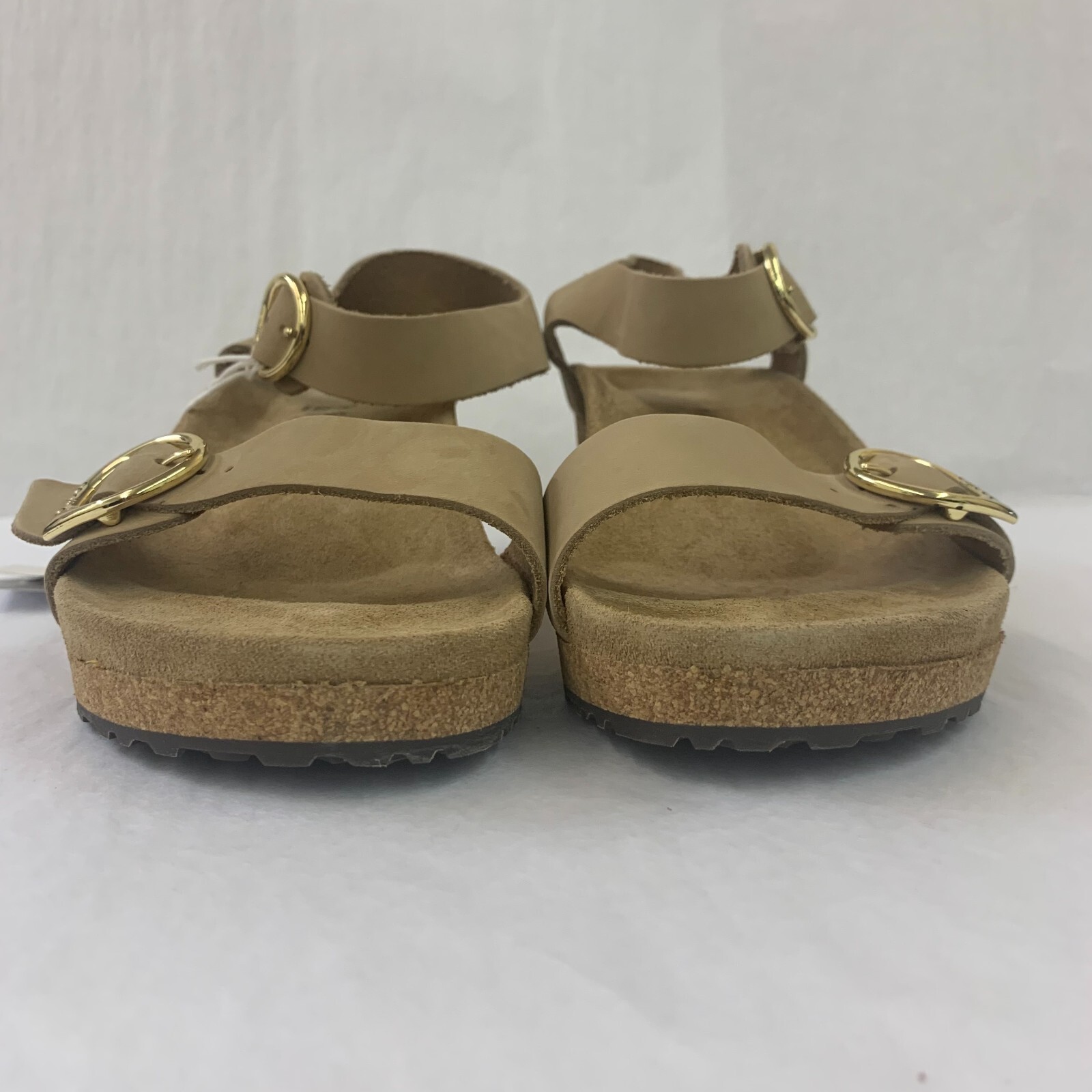 Birkenstock New w/o Box Papillio Soley Ring-Buckle Sandcastle Nubuck Leather Nar