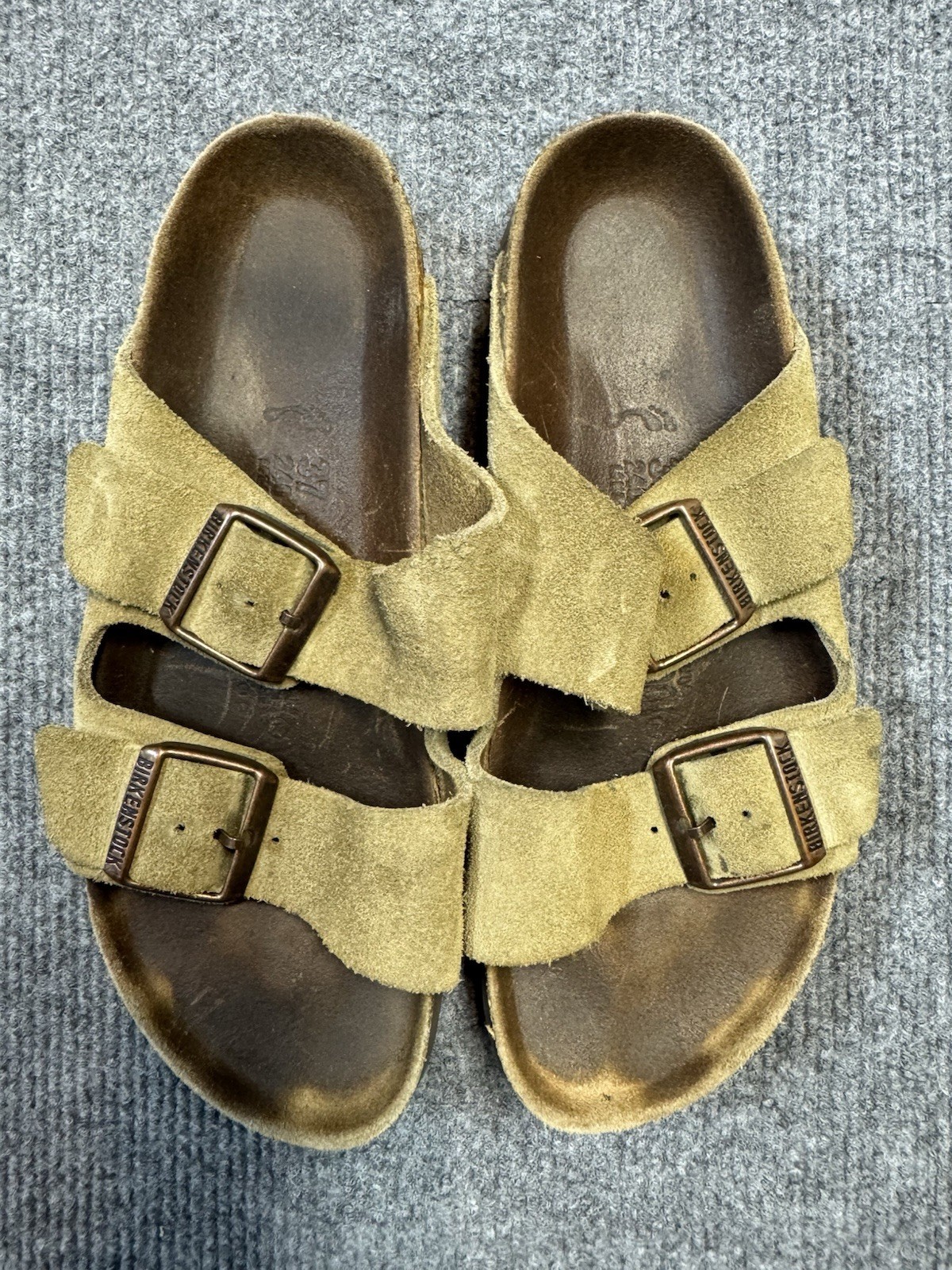 Birkenstock Arizona Taupe Soft-footbed Sandals US 6-6.5 EU 37