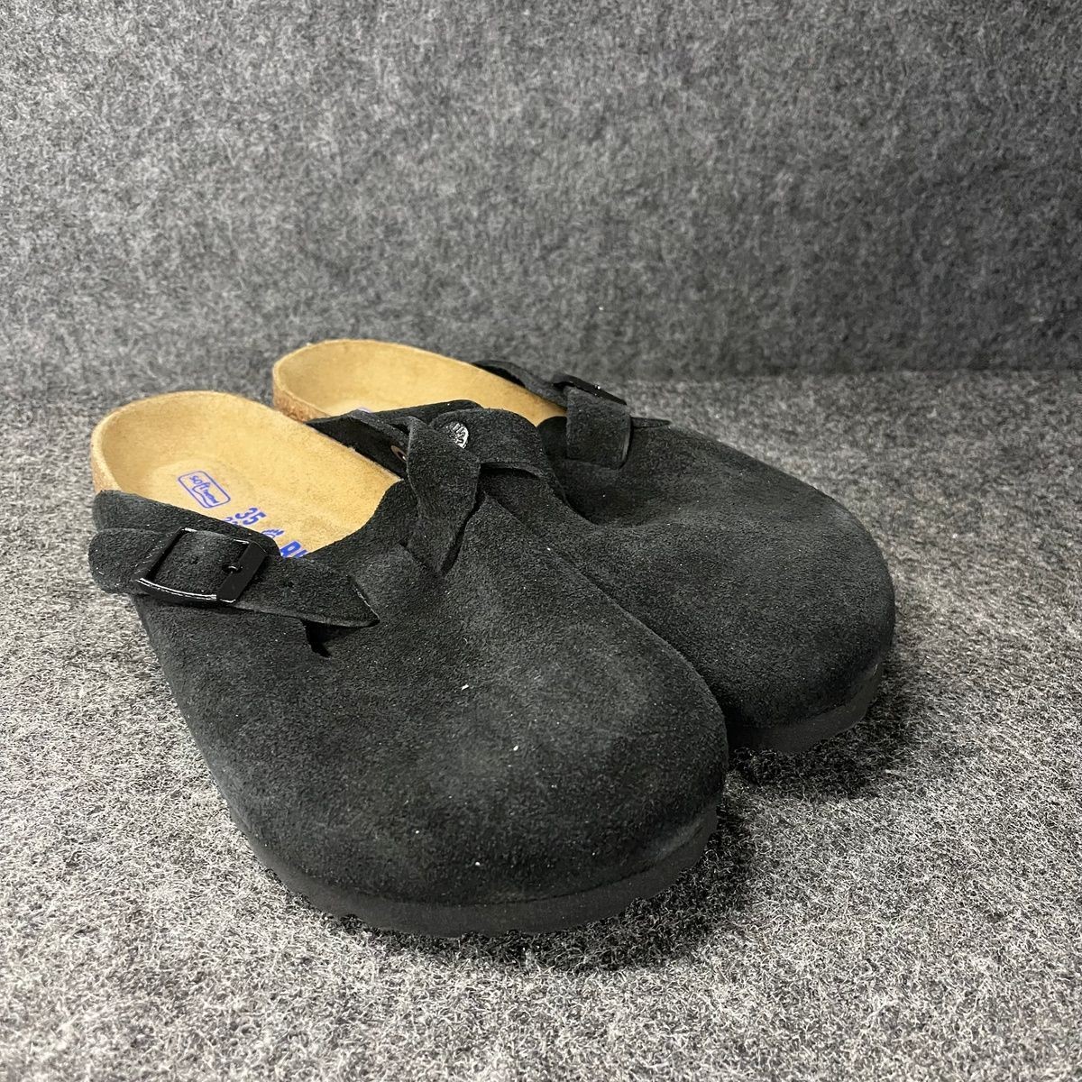 BIRKENSTOCK Boston Soft Footbed Clog Unisex Size M2/W4 Black 0660471