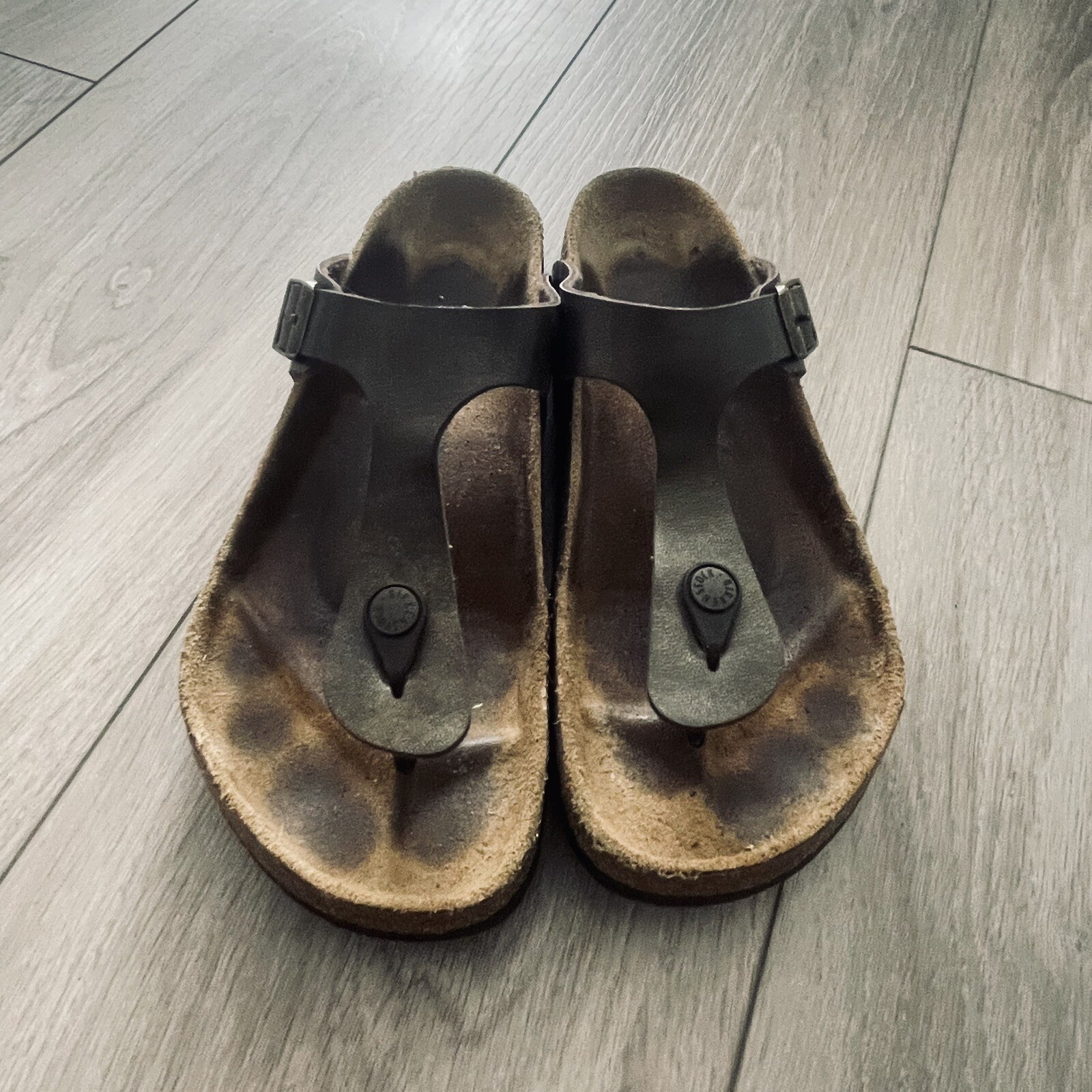 Birkenstock Gizeh Metallic Brown 39/8,5