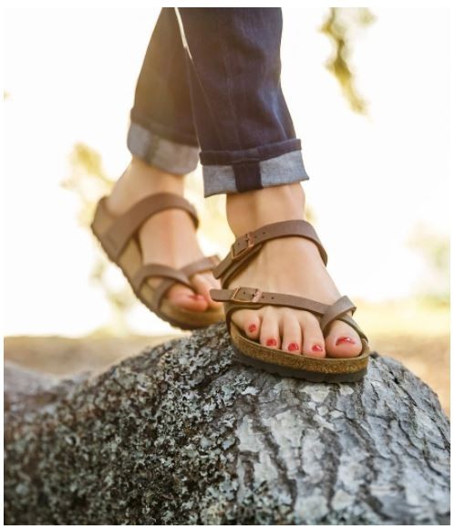 Birkenstock Mayari Birko-Flor® sandals in mocha EU 38 US 7-7.5 regular/wide