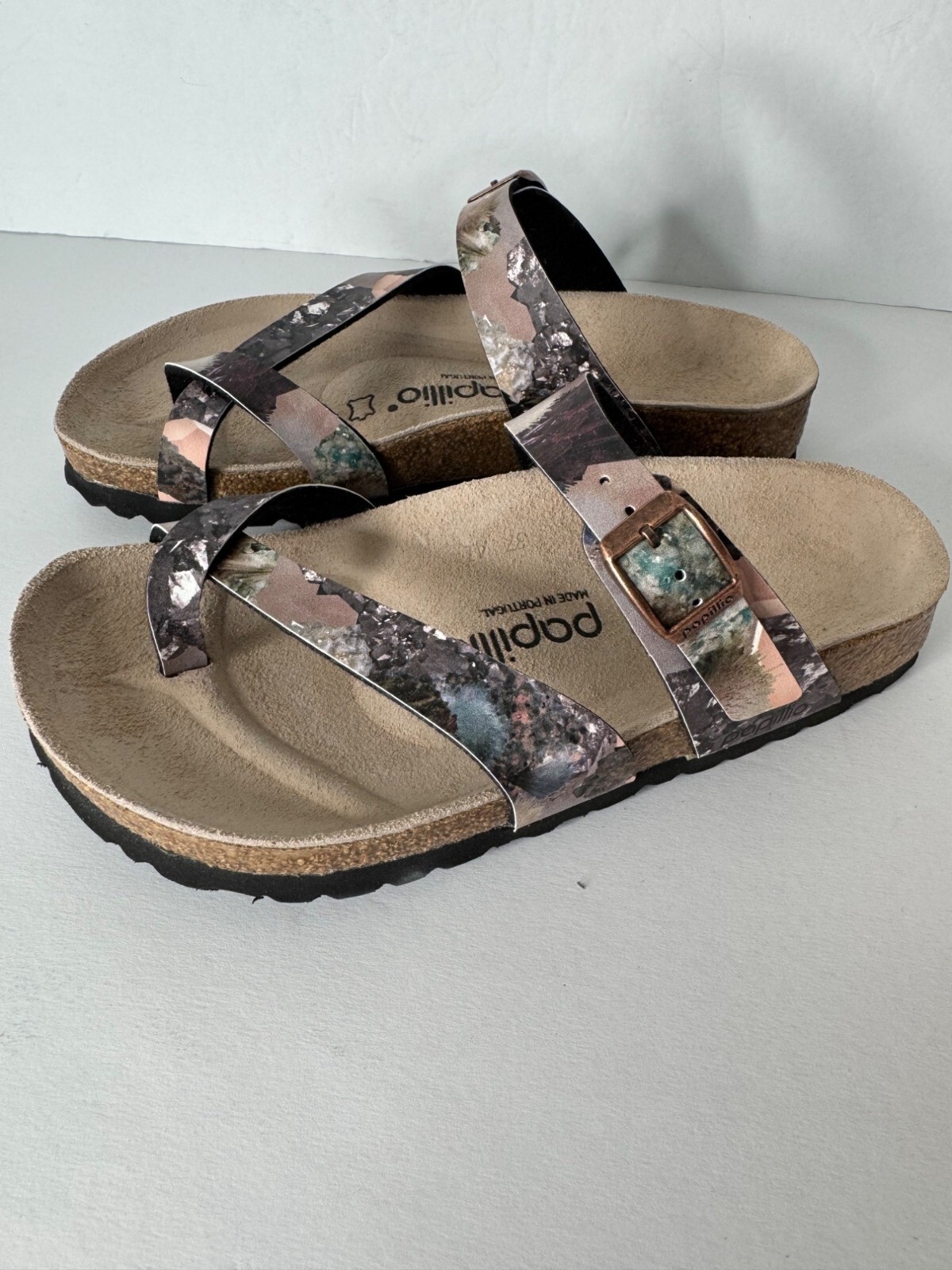 NEW Papillio Birkenstock Womens Tabora in Crystal Lilac Regular Fit EU 35 US 4