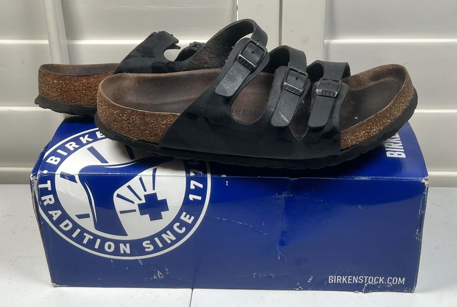 Birkenstock Florida BS 3 Strap Sandals, 39 Women’s 8 Mens 6 Reg (US Wide)