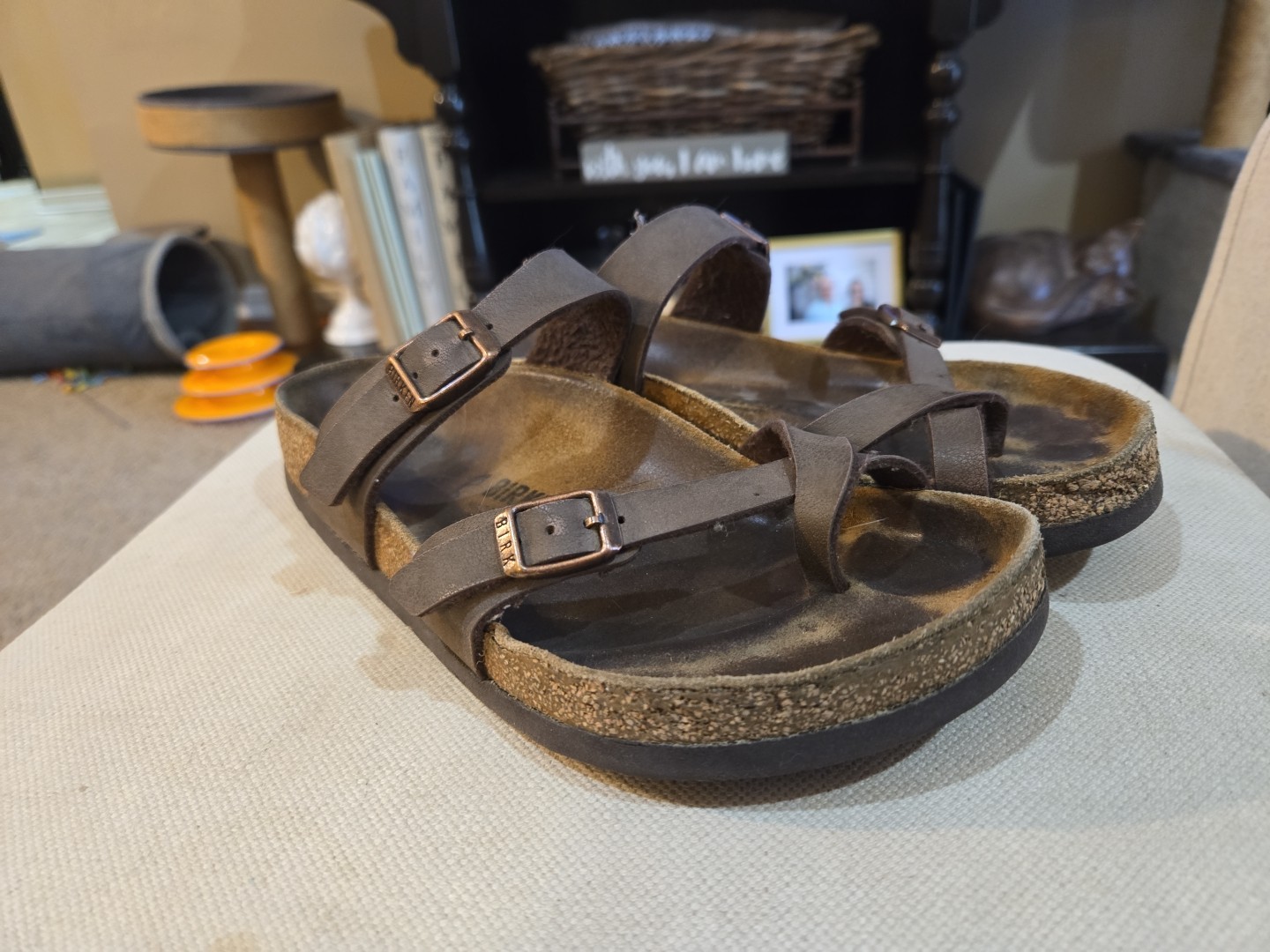 Women’s Birkenstock Mayari Brown Sandals Sz. 38/7-7.5