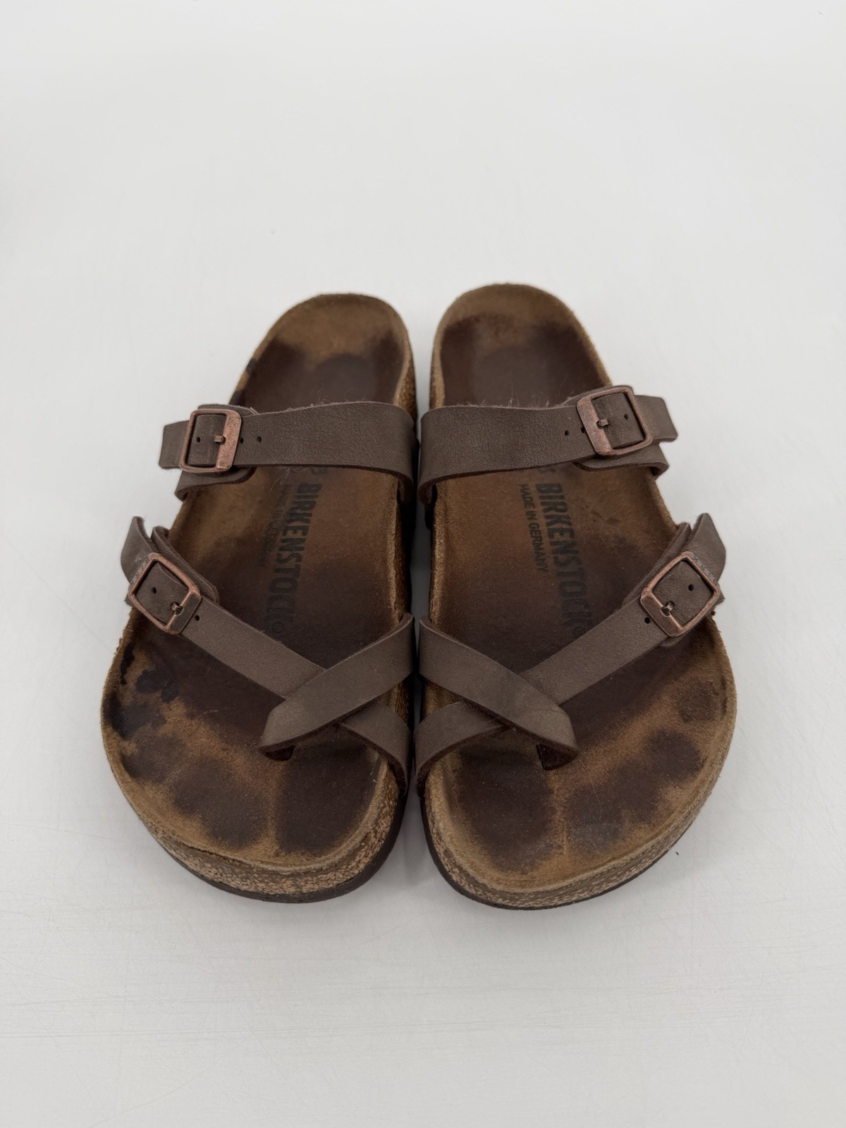 Birkenstock Mayari Sandals – Birko-Flor Brown – Women’s Size 36 EU – US 5 Reg