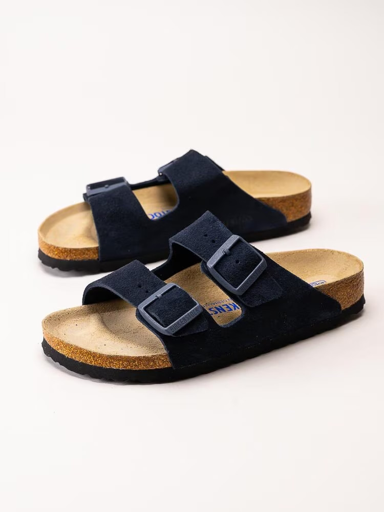 Birkenstock Arizona Soft Footbed Midnight Blue Men’s Shoes Wide US 10 / EU 43