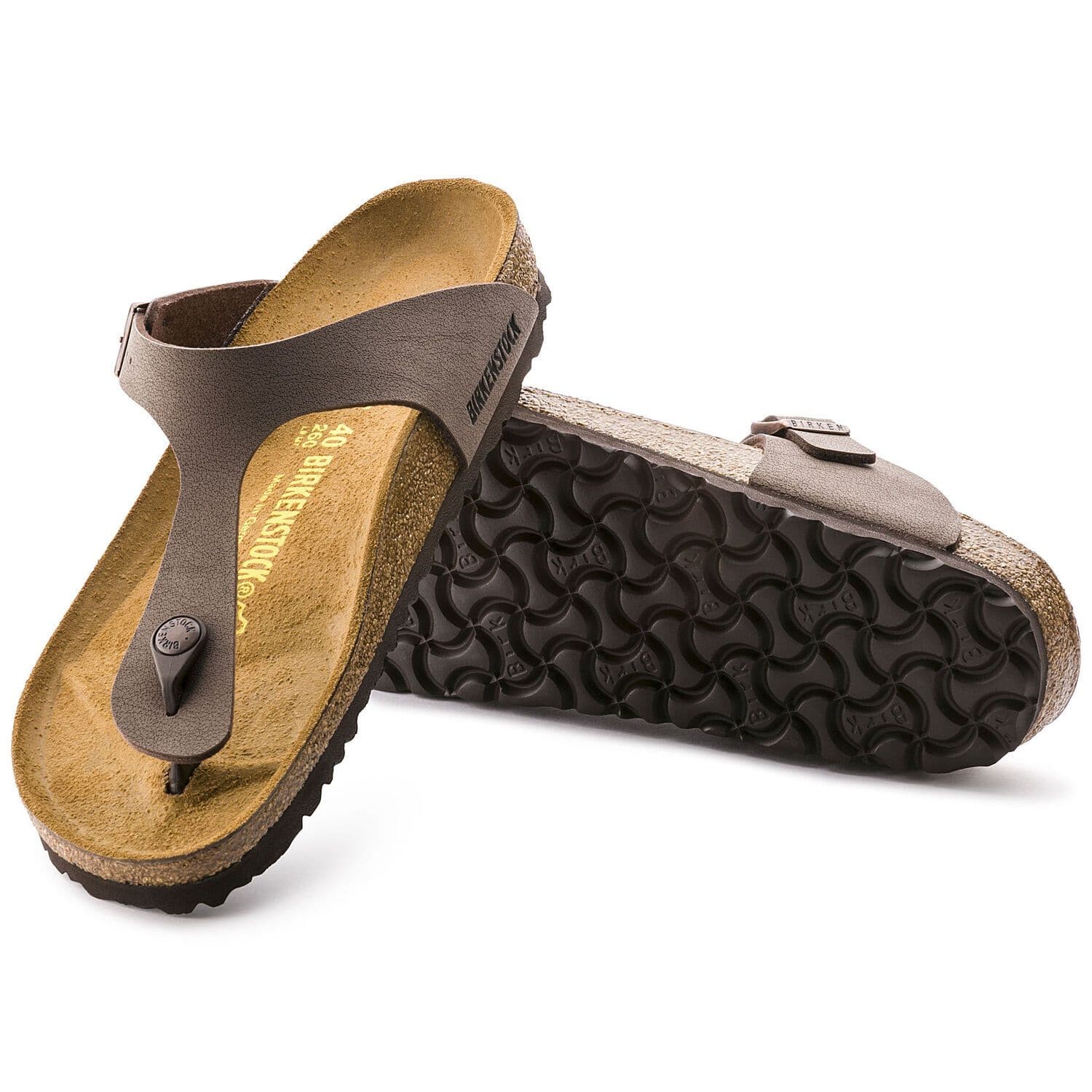 Birkenstock 43751 Women’s Gizeh Sandal  043751 Brown EU 37