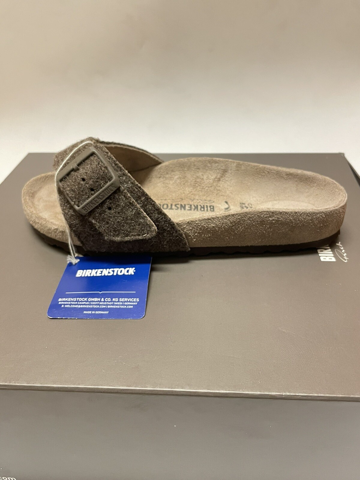Rick Owens x Birkenstock Madrid Extro Sandals Brown Women’s Size 7 US / 38 EU