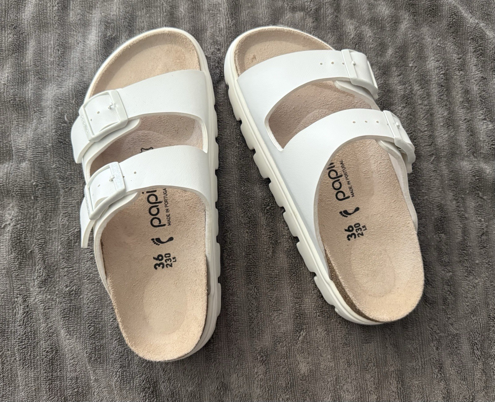 Birkenstock Papillio White 36 narrow new (5.5-6 US Size)