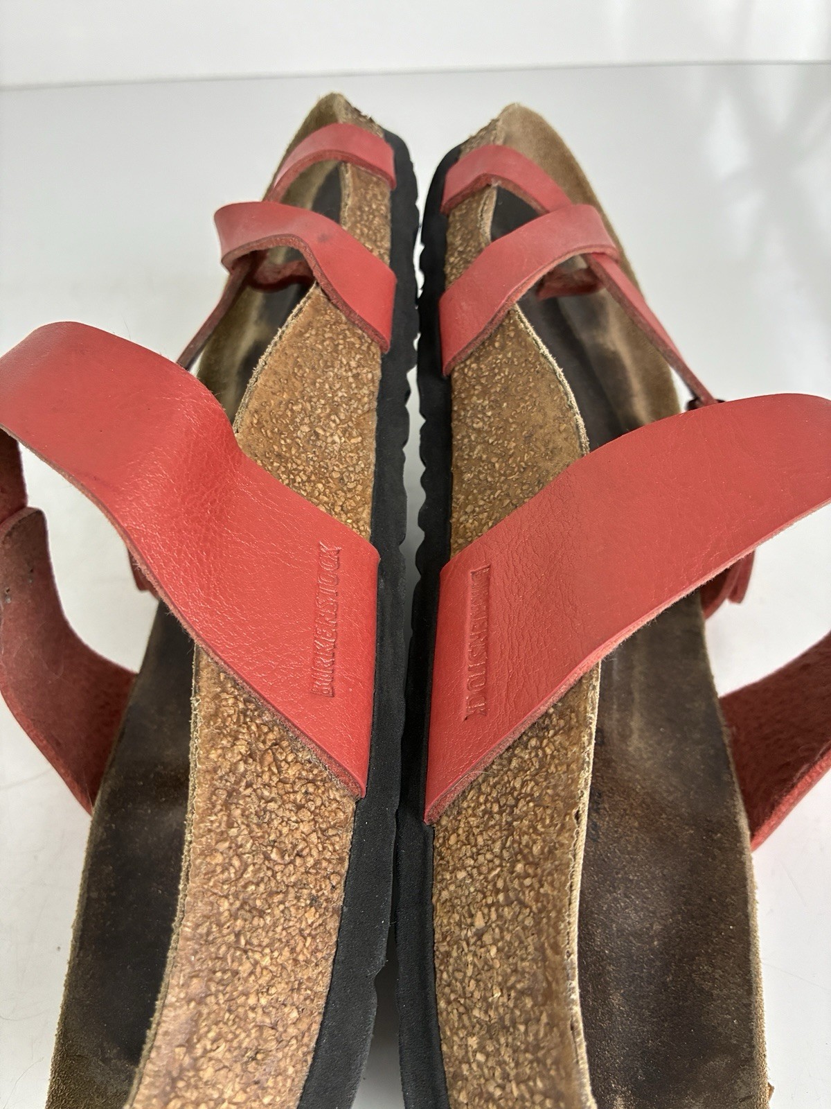 Birkenstock Mayari Graceful Mars Red Birko-Flor Regular Size 39 Made In Germany