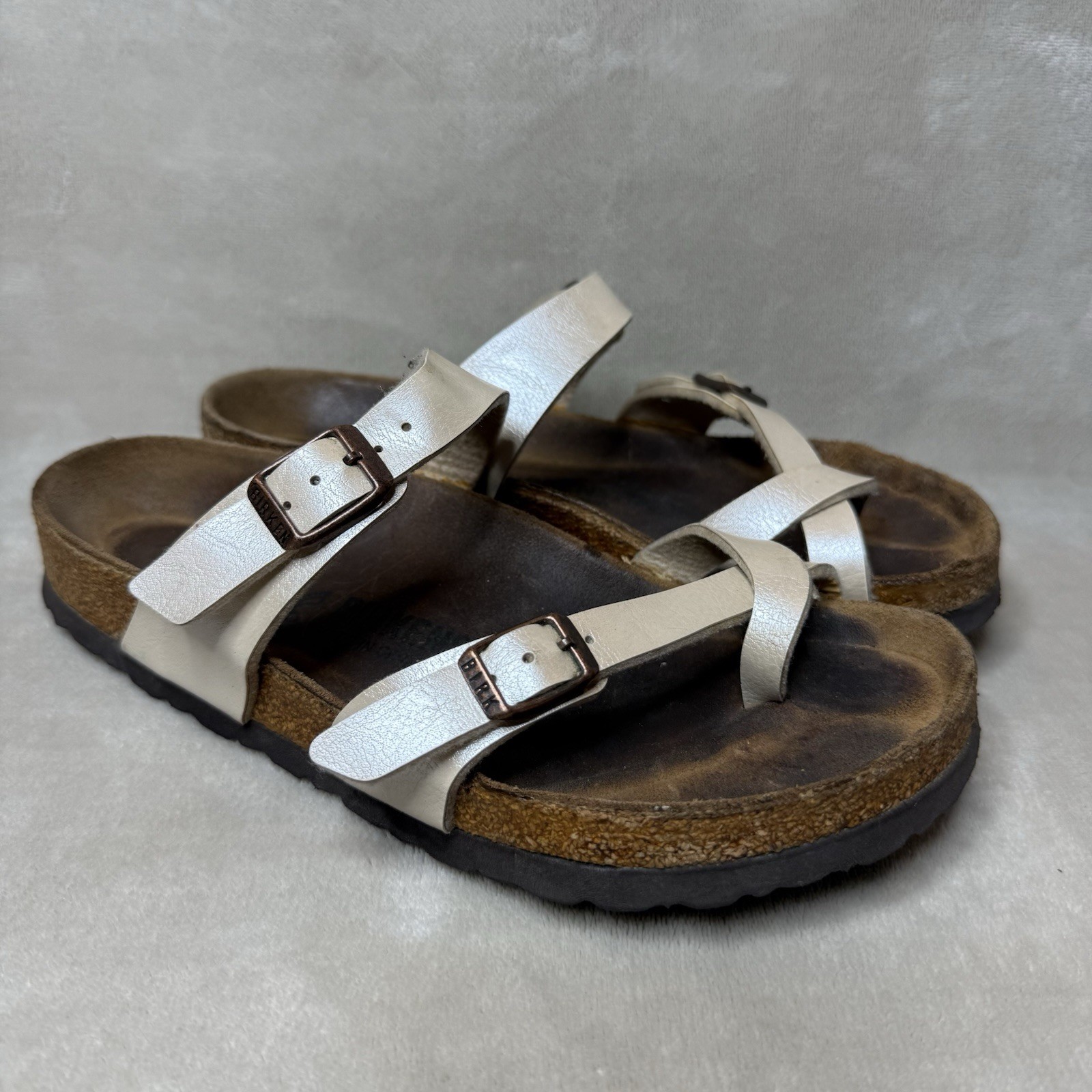 Birkenstock Mayari Pearl Women’s Strap Strappy Sandal Size 37 W6