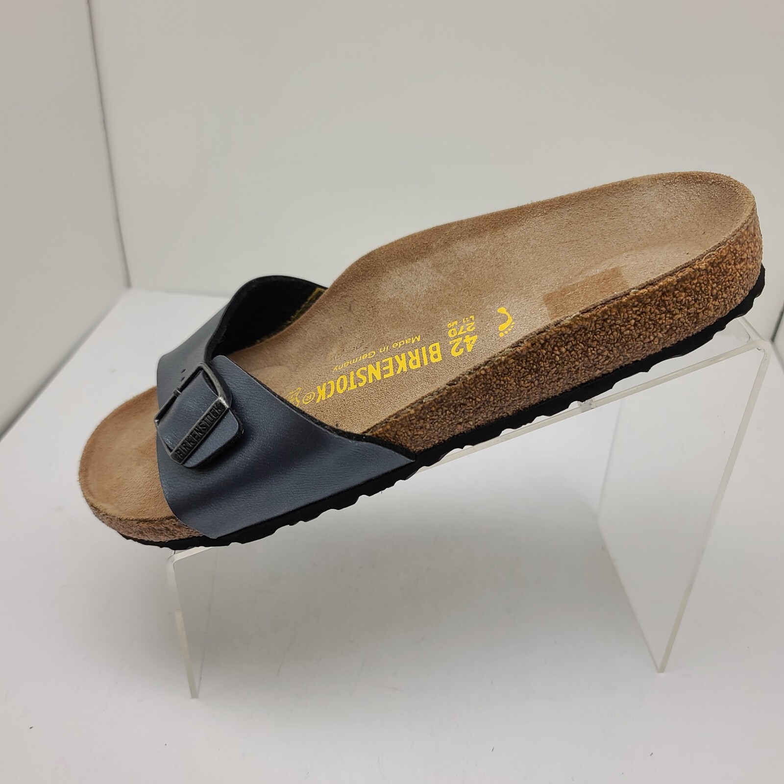 Birkenstock Madrid Metallic Slides Sandals Mules Slippers Size 11