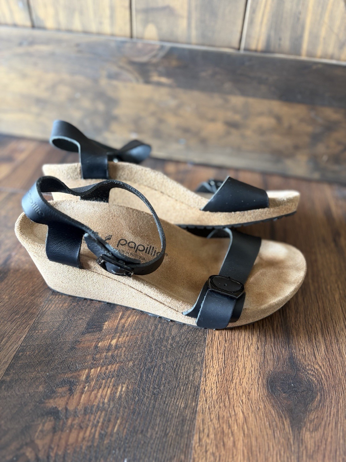 Birkenstock papillio Soley Ring-Buckle – Cognac – Women Size 11  (EU 42)