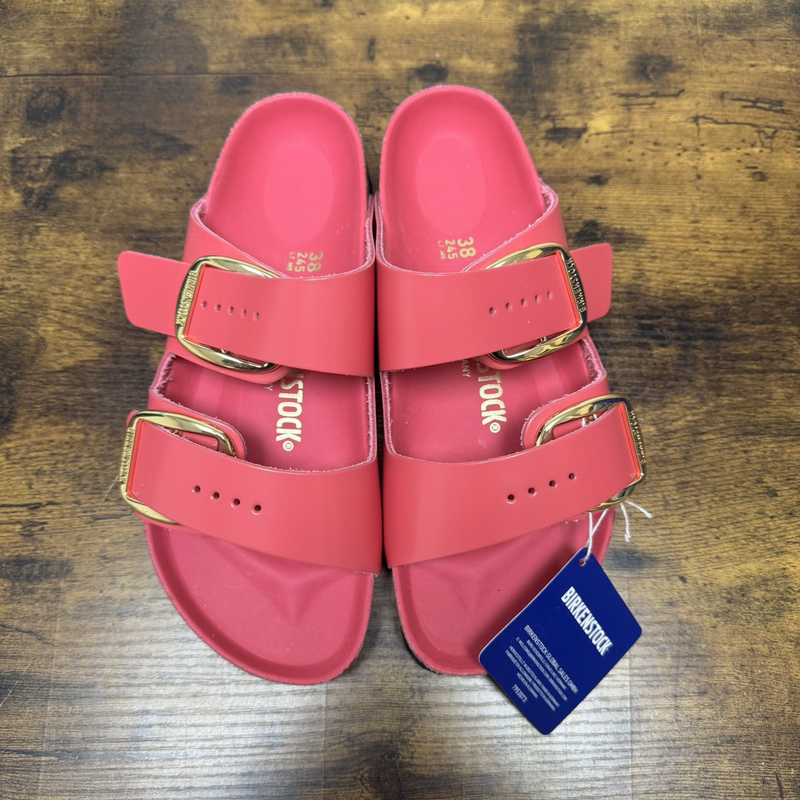 Birkenstock Arizona Big Buckle Fuchsia Women’s Size EU 38/US 7 – MSRP $175