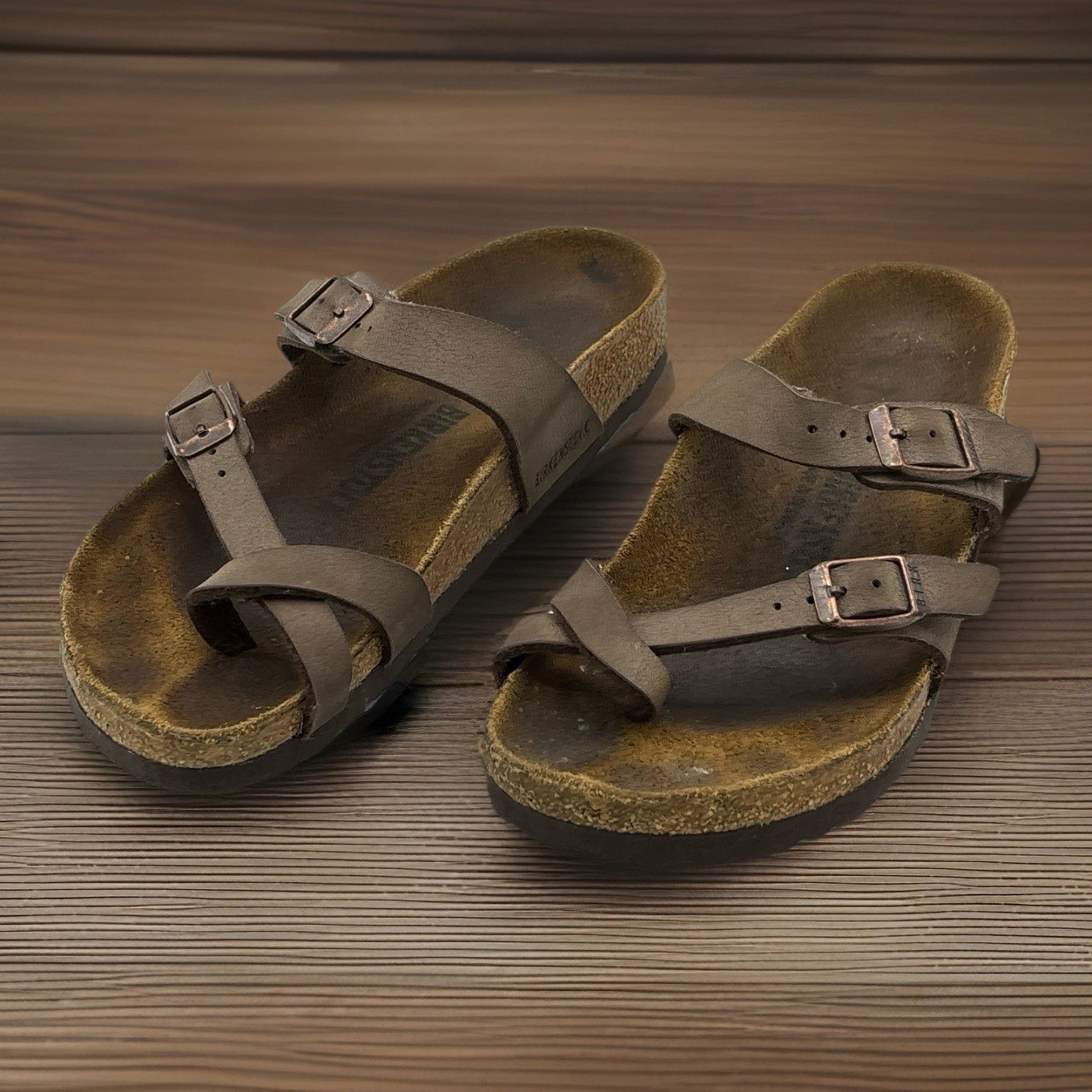 Birkenstock Mayari Sandals Women’s US6 EU36 Brown Boho Hippie Summer