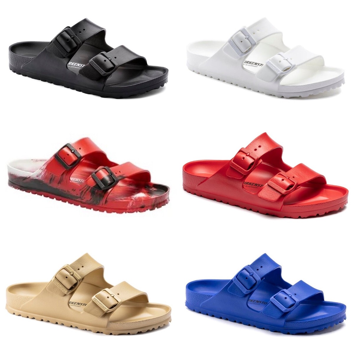 Birkenstock Arizona Essentials EVA regular fit Multicolor mens size 8-13