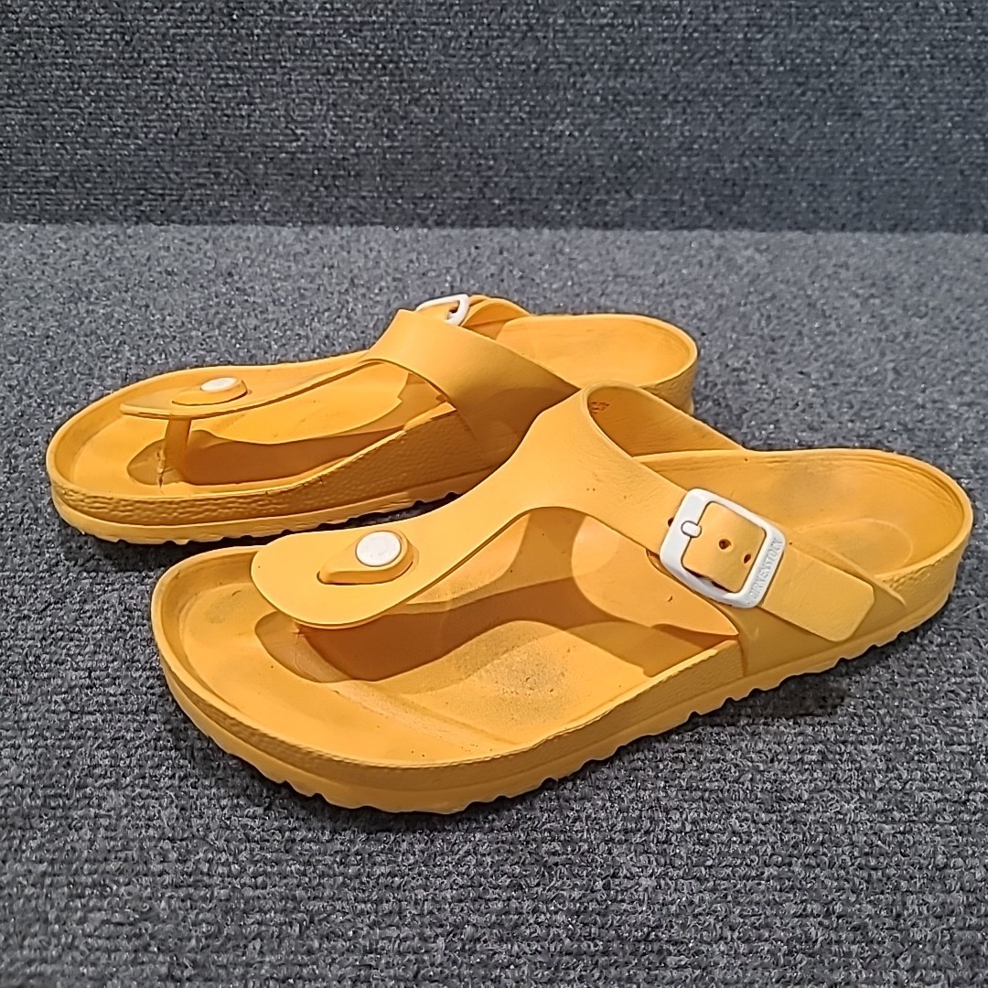 Birkenstock Gizeh Eva Rubber Slide Sandal Papaya Women size 38 US 7