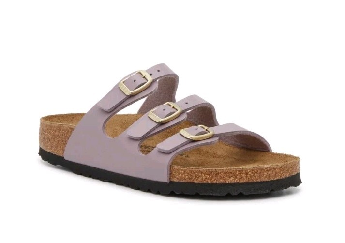 NWOT Birkenstock Florida Sandals Purple Size 40 L9M7