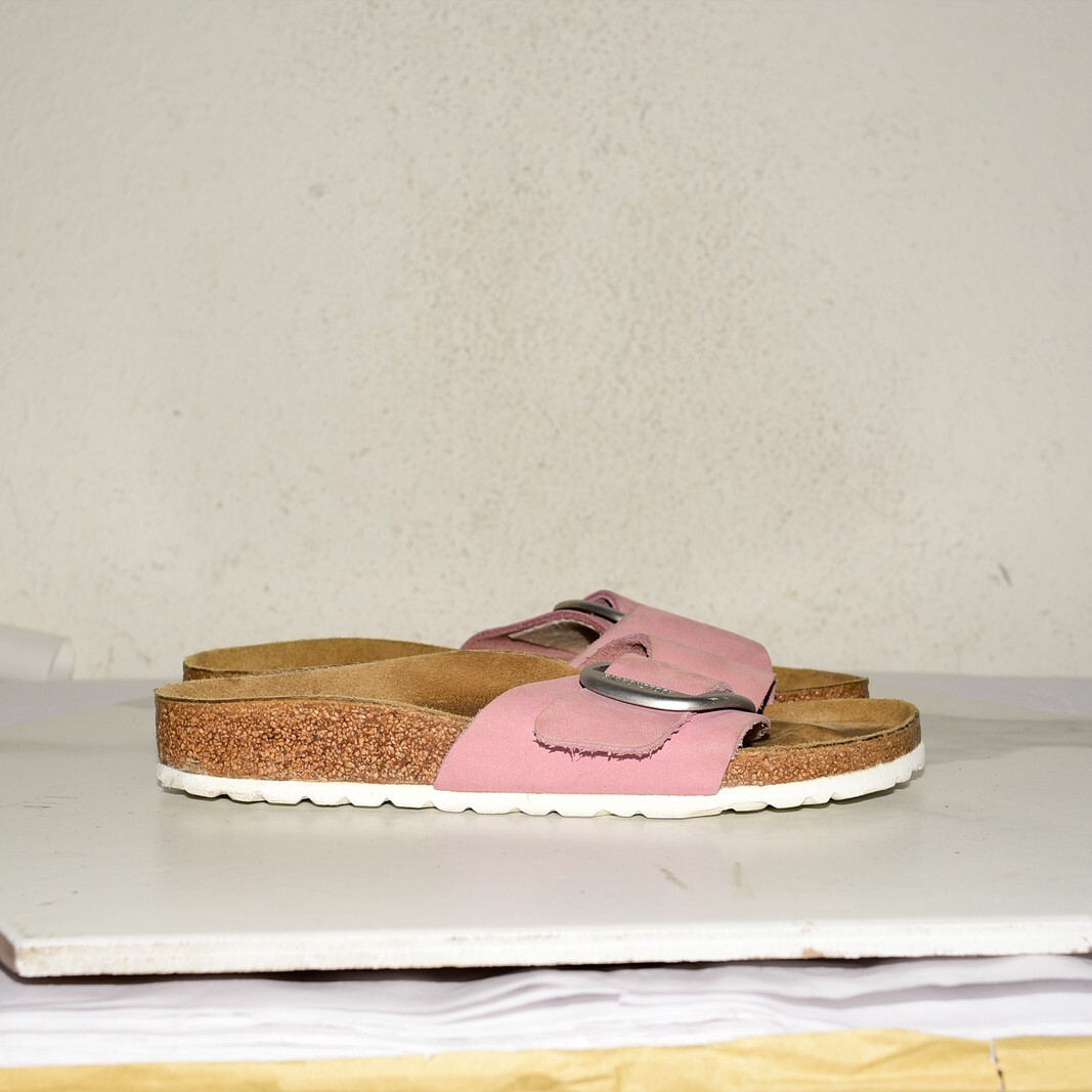 Birkenstock Madrid Big Buckle Leather  Hard Footbed Women 37 N