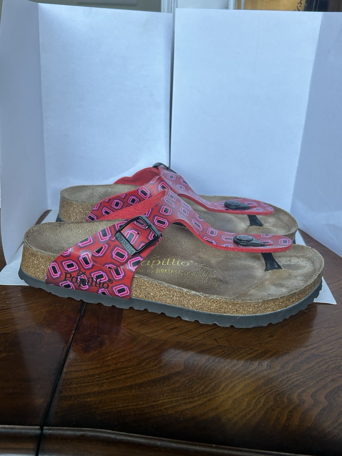 Birkenstock Papillio Sandal Red & Pink Women 36