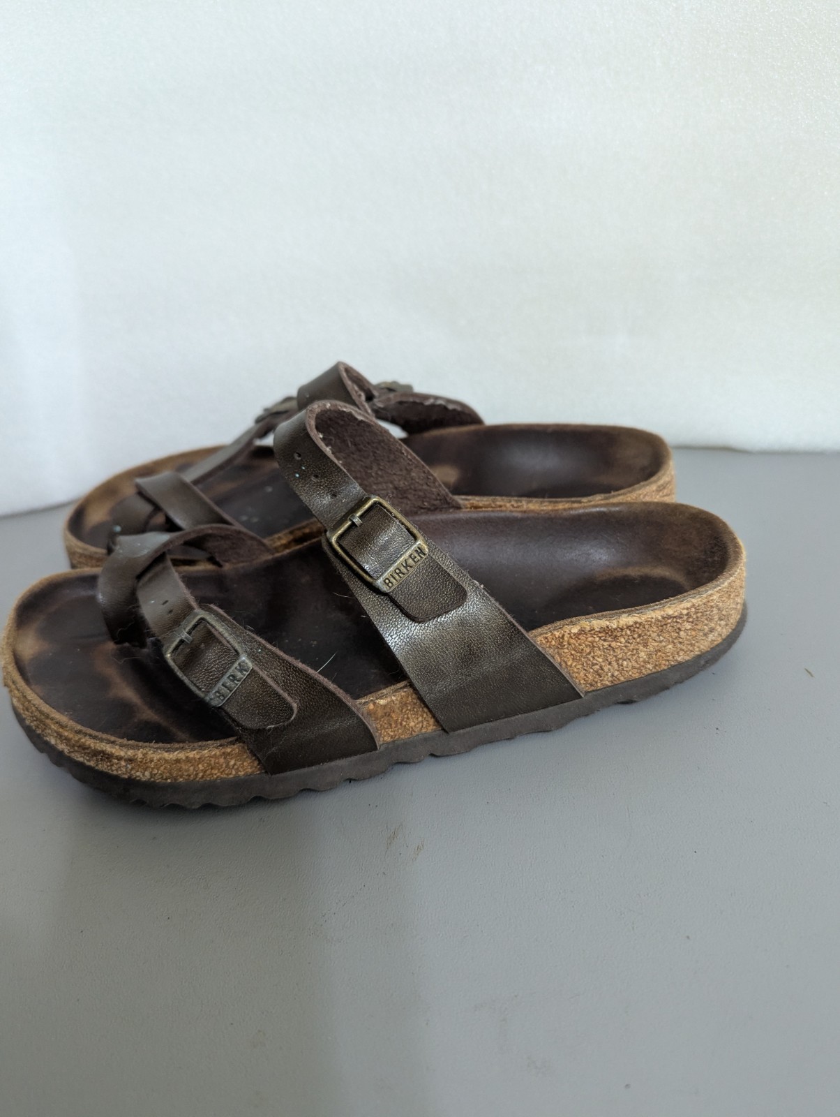 Birkenstock Mayari Sandals for Women, EU Size 36 (US-Size 5 – 5.5) Brown Leather
