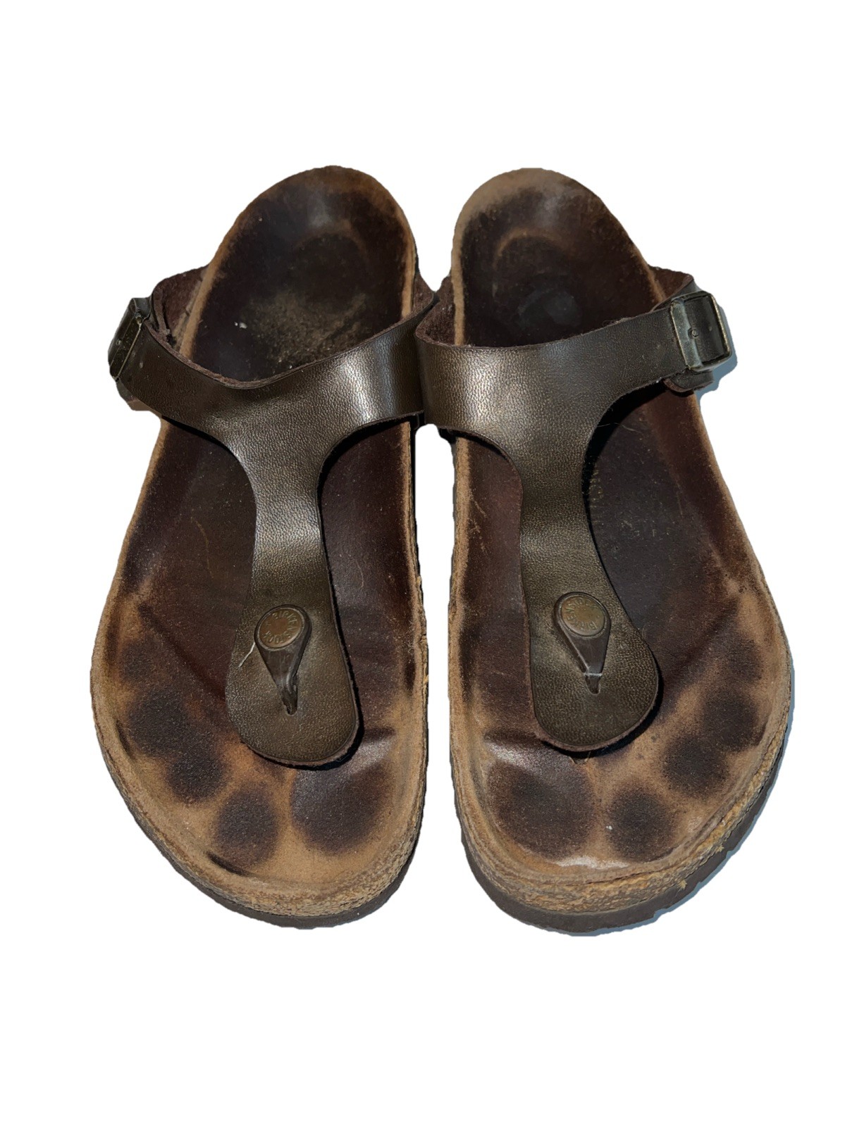 Birkenstock Gizeh Flip Flop Sandals for Women, Size 8 – Brown