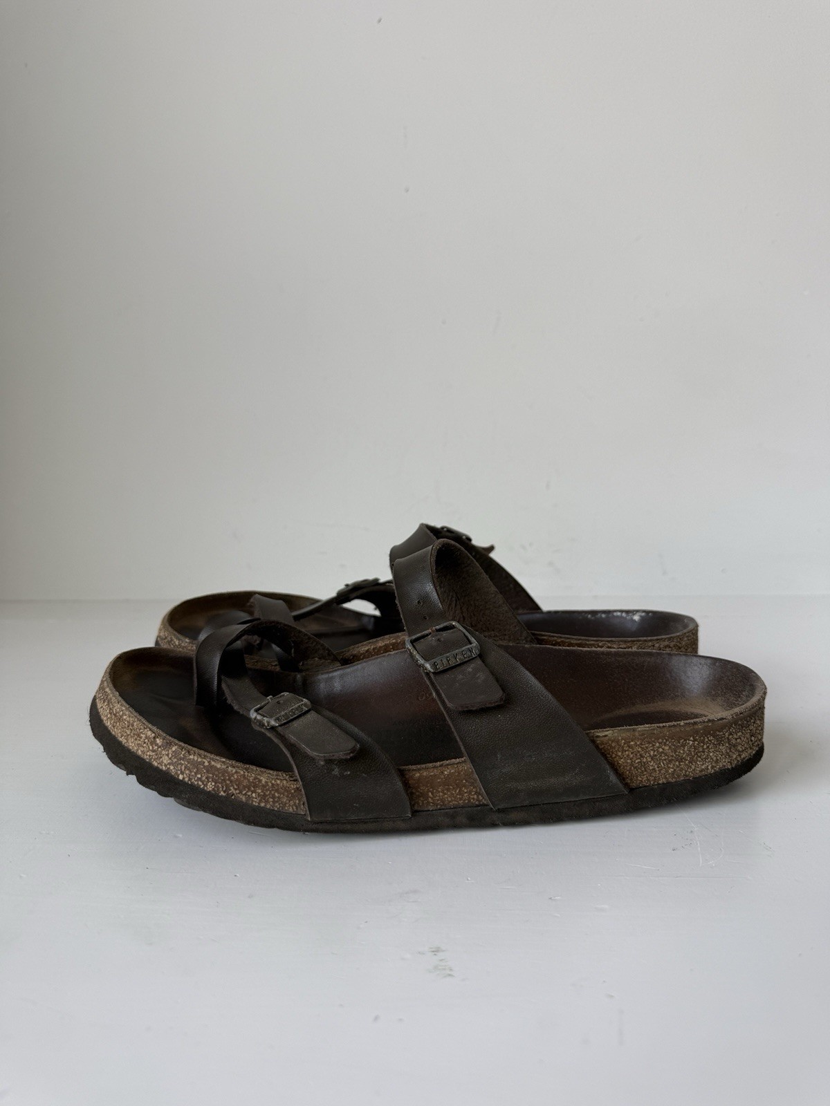 Birkenstock Mayari Brown leather sandals 41 / 10 – 10.5
