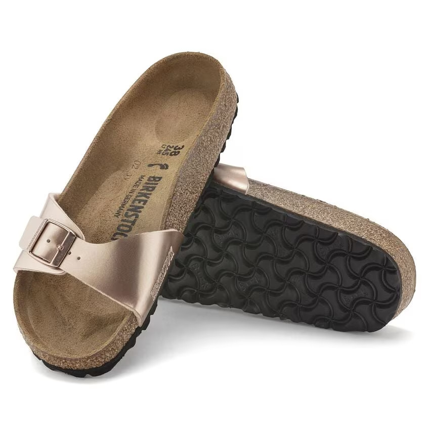 Birkenstock Madrid Birko-Flor Copper Single Strap Women’s Size 11 Narrow