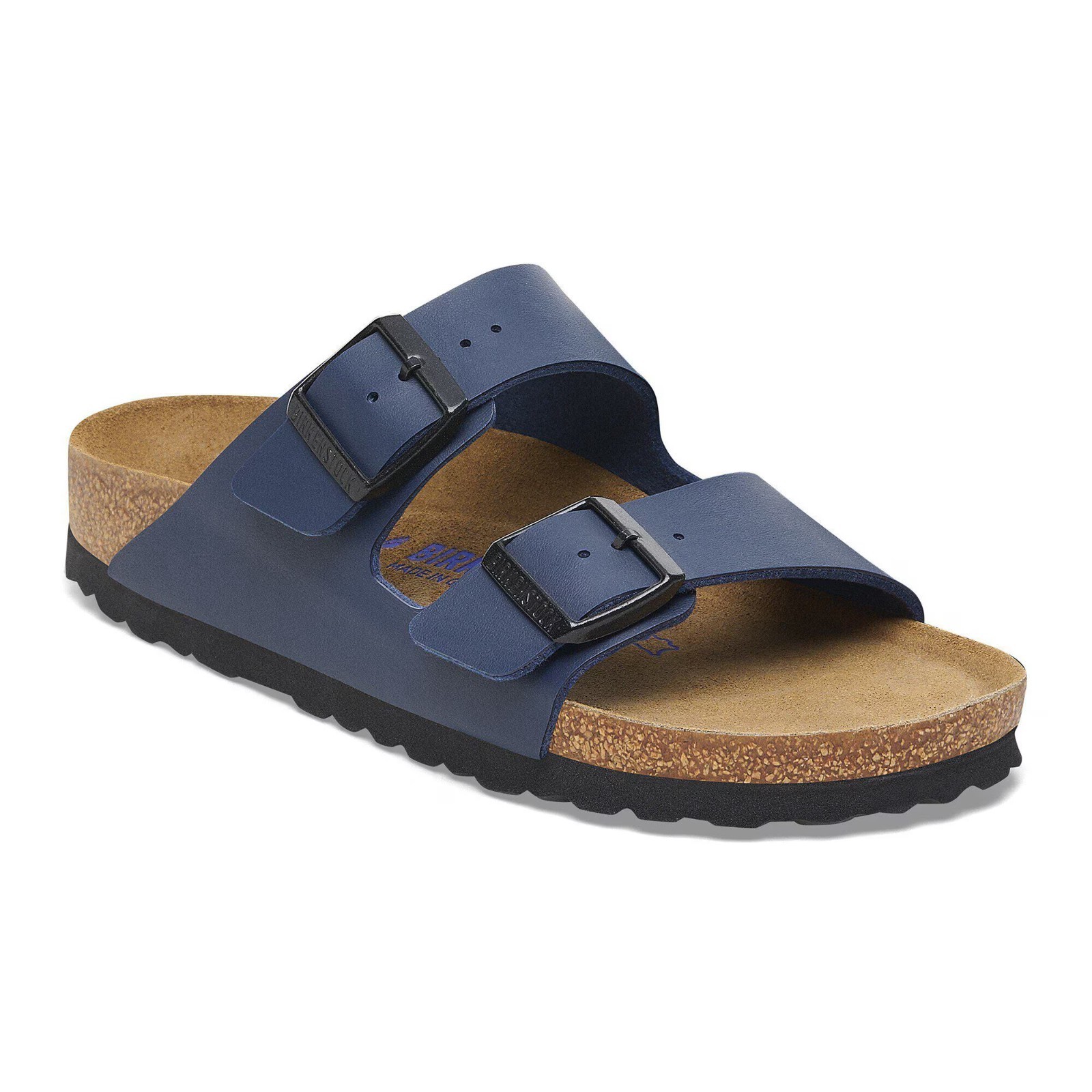 Birkenstock Arizona Soft Footbed Birko-Flor Sandals Blue – NEW