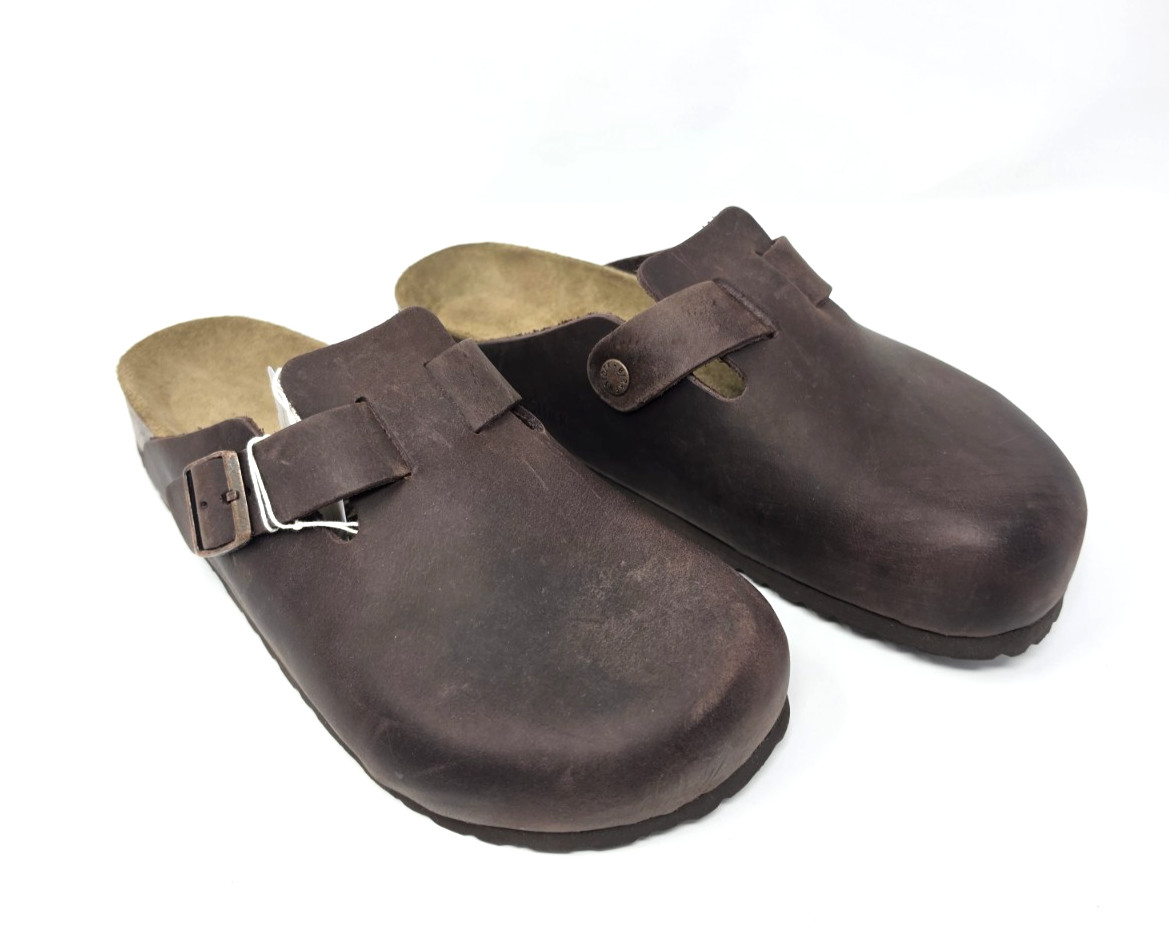 Birkenstock Boston Habana Regular M8/W10 NIB