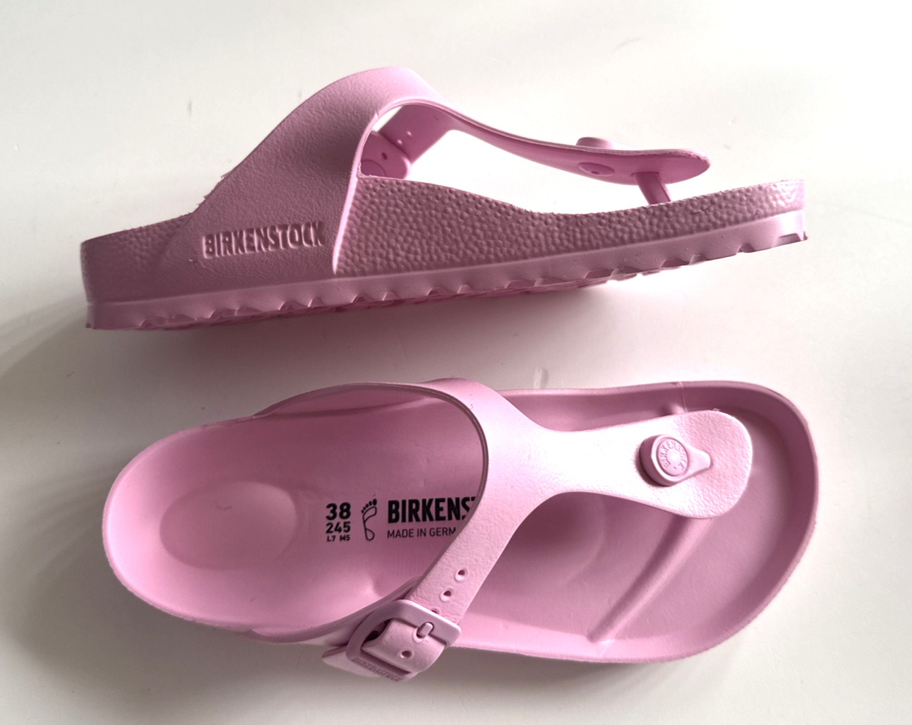 Birkenstock Gizeh Essentials EVA Thong Sandal Fondant Pink US 7 EUR 38 Regular