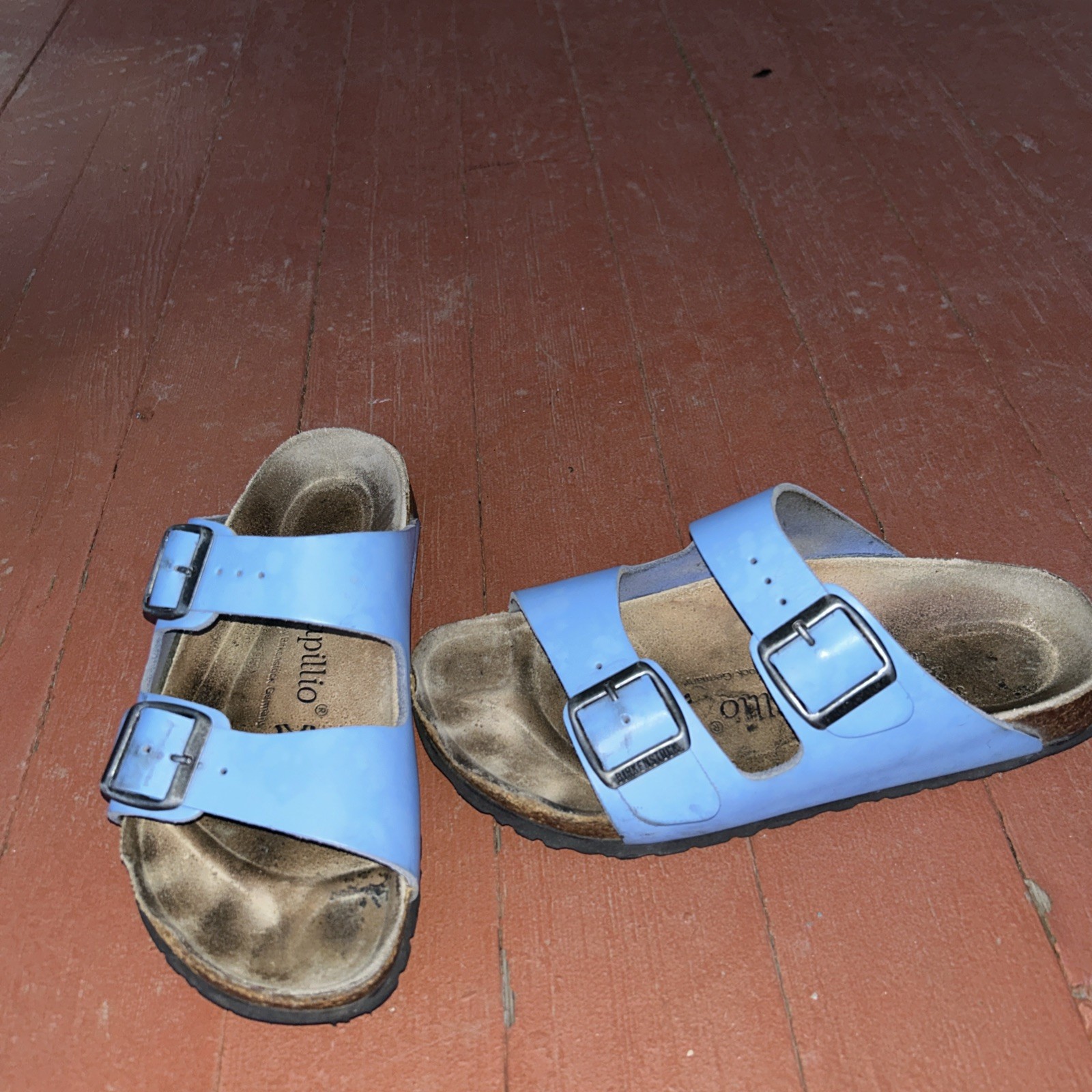 Birkenstock Papillio Blue Women’s/Girls Sandals Size 36=L 5-5 1/2  vgc