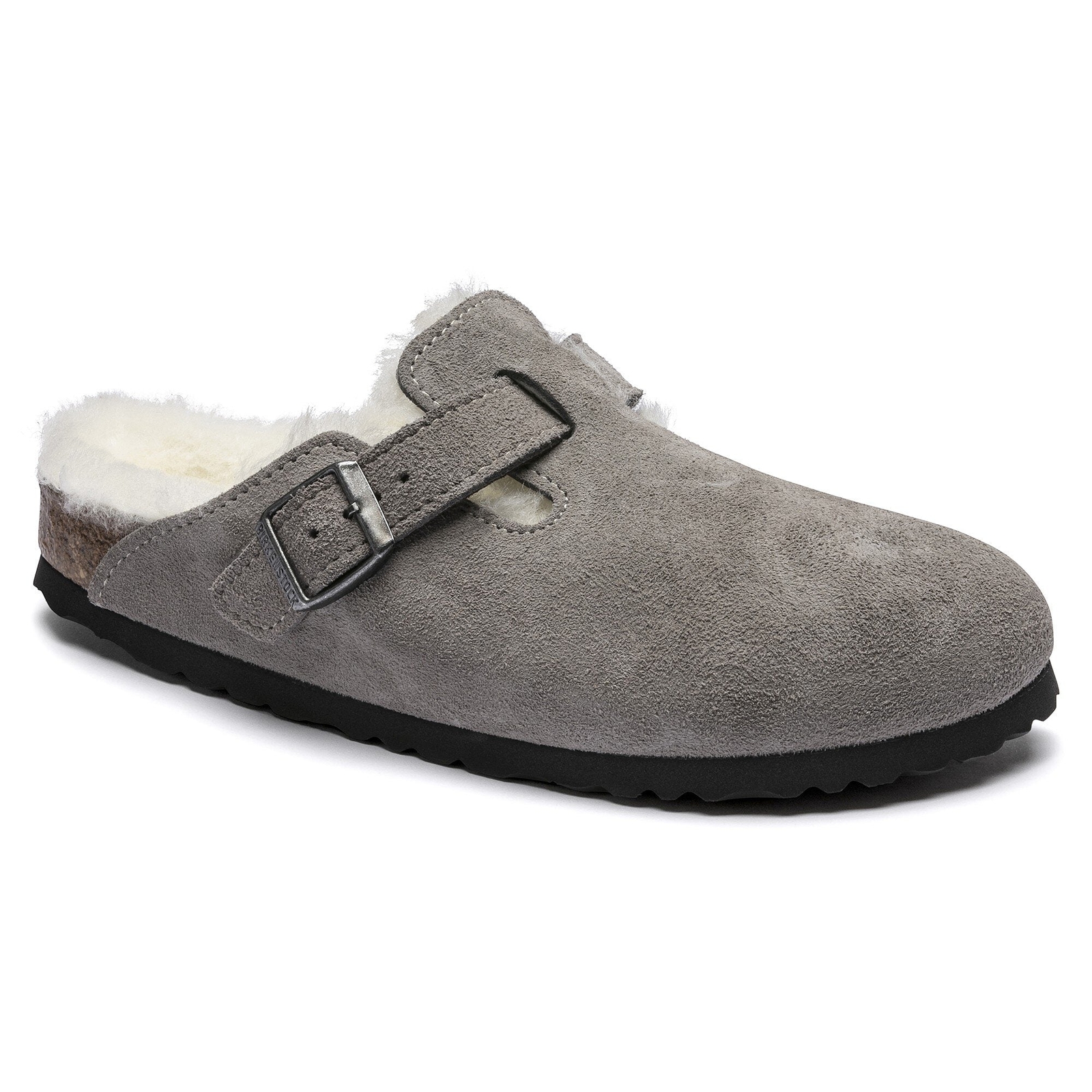 [1017650] Unisex Birkenstock BOSTON SHEARLING SUEDE LEATHER ‘REGULAR FIT’