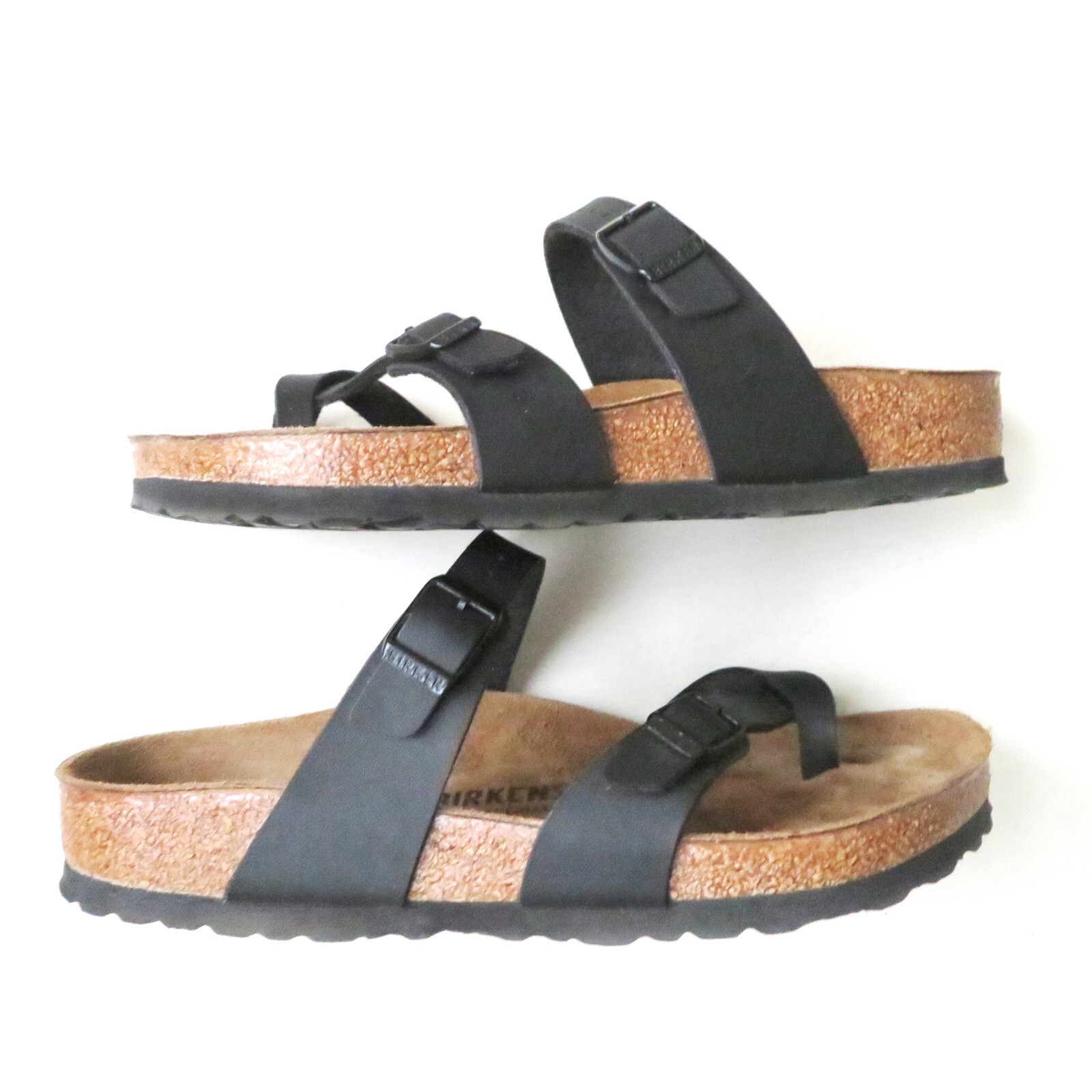 Birkenstock Women’s Sandals New Black Size 7 Mayari Flat Slip-On Thong