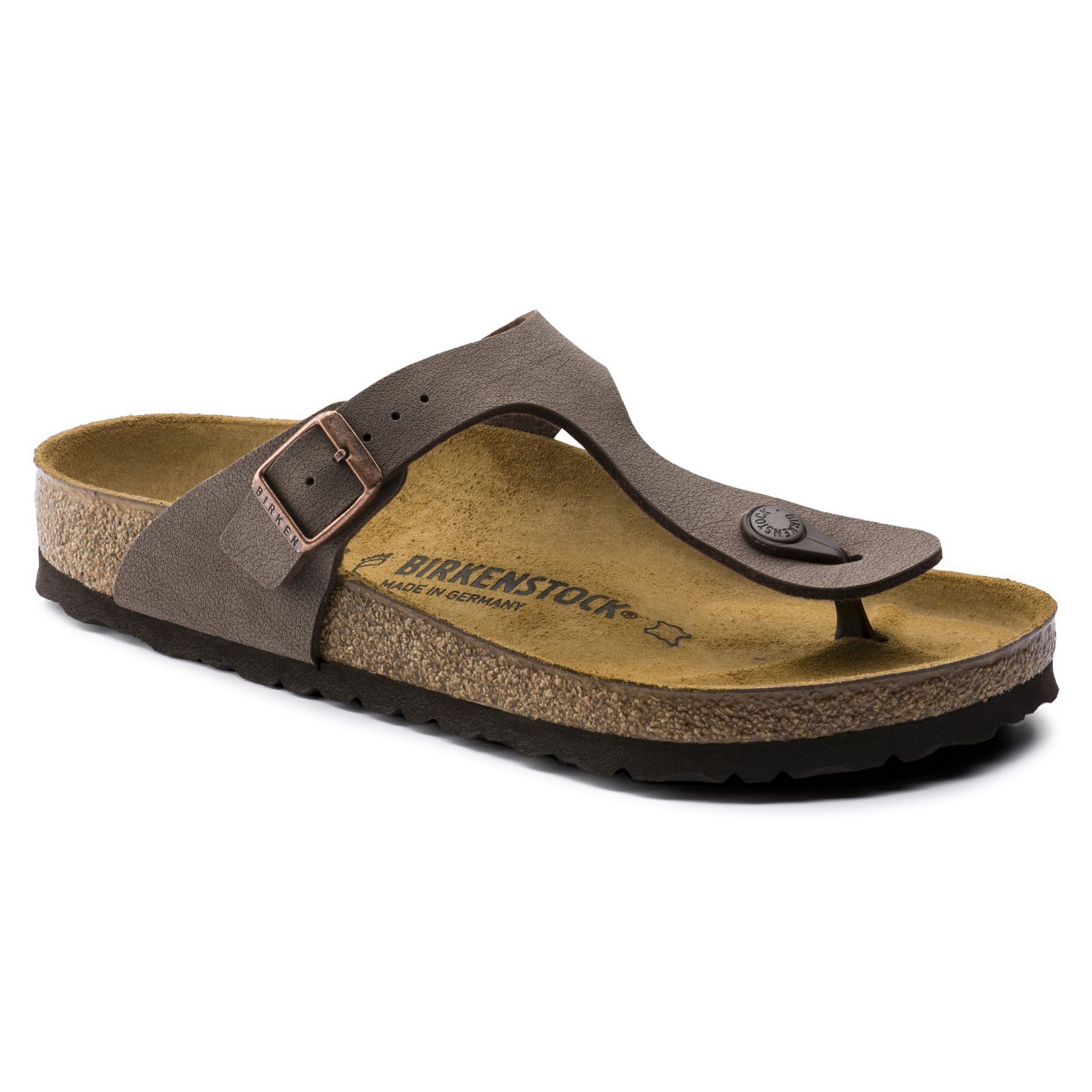 Birkenstock Nubuck Birko-Flor GIZEH – Mocca Brown BNIB 043751
