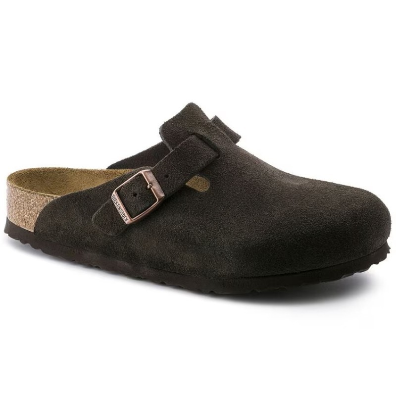 BIRKENSTOCK Boston Suede Mocha 33BKU