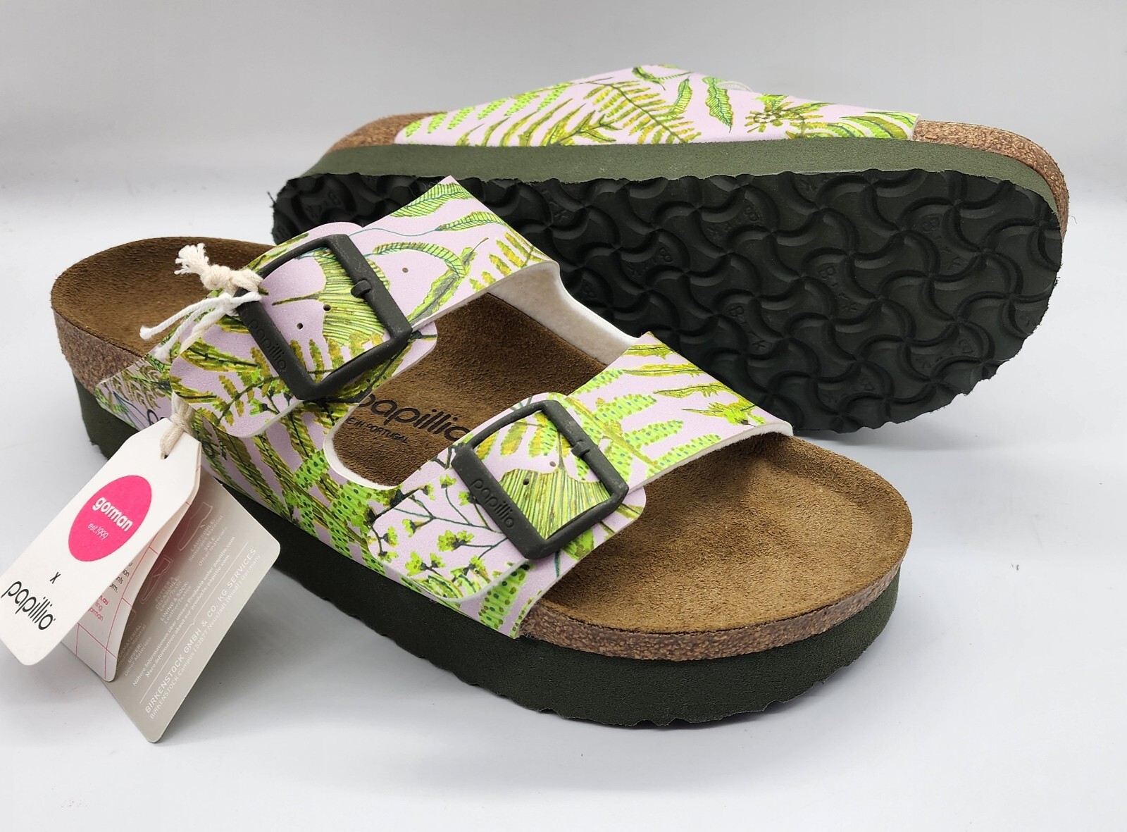 Papillio x Gorman BF ARIZONA Green (Platform) 42N BNIB RARE Limited Ed. #858