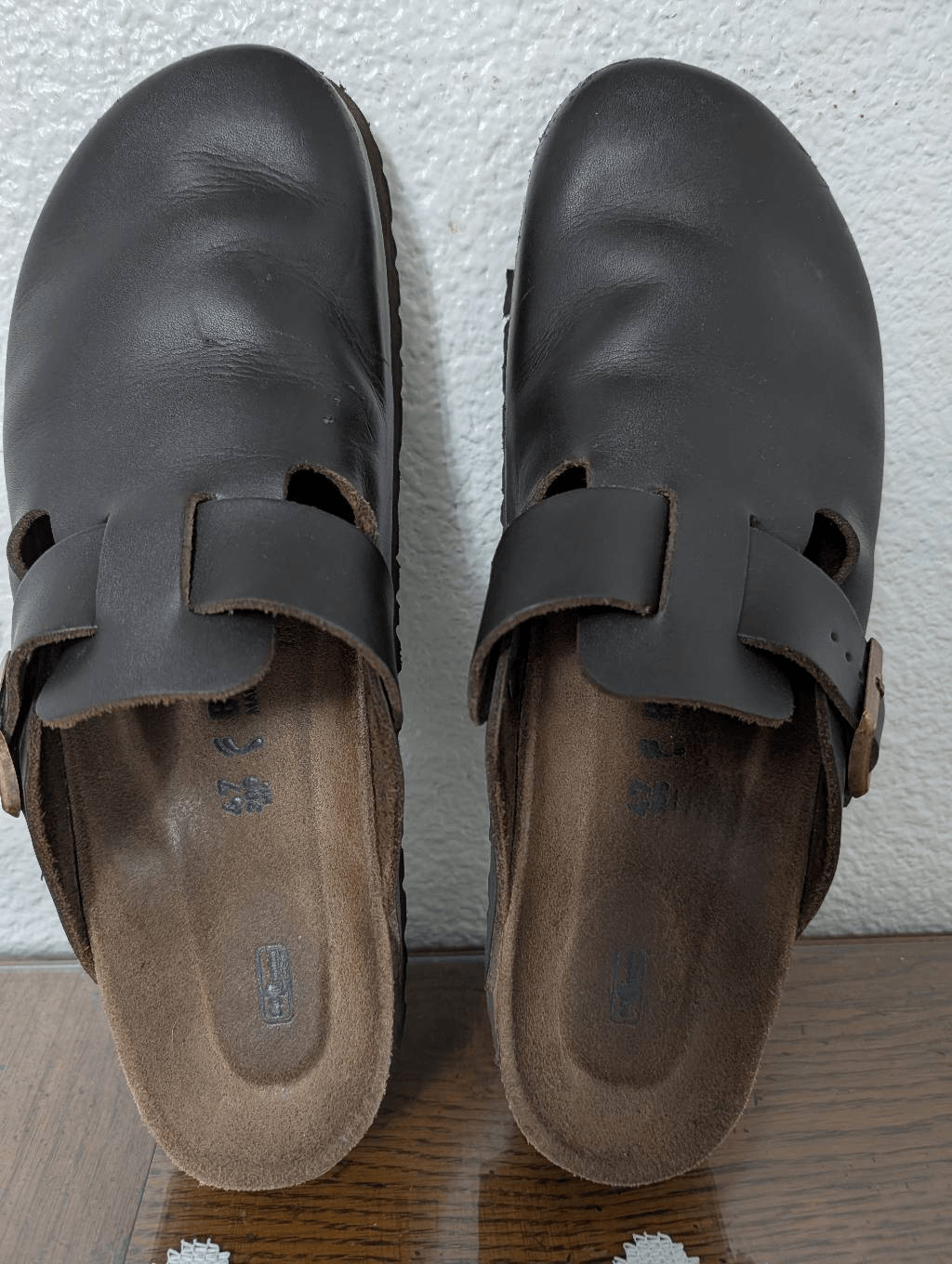Birkenstock Boston oiled leather black 47