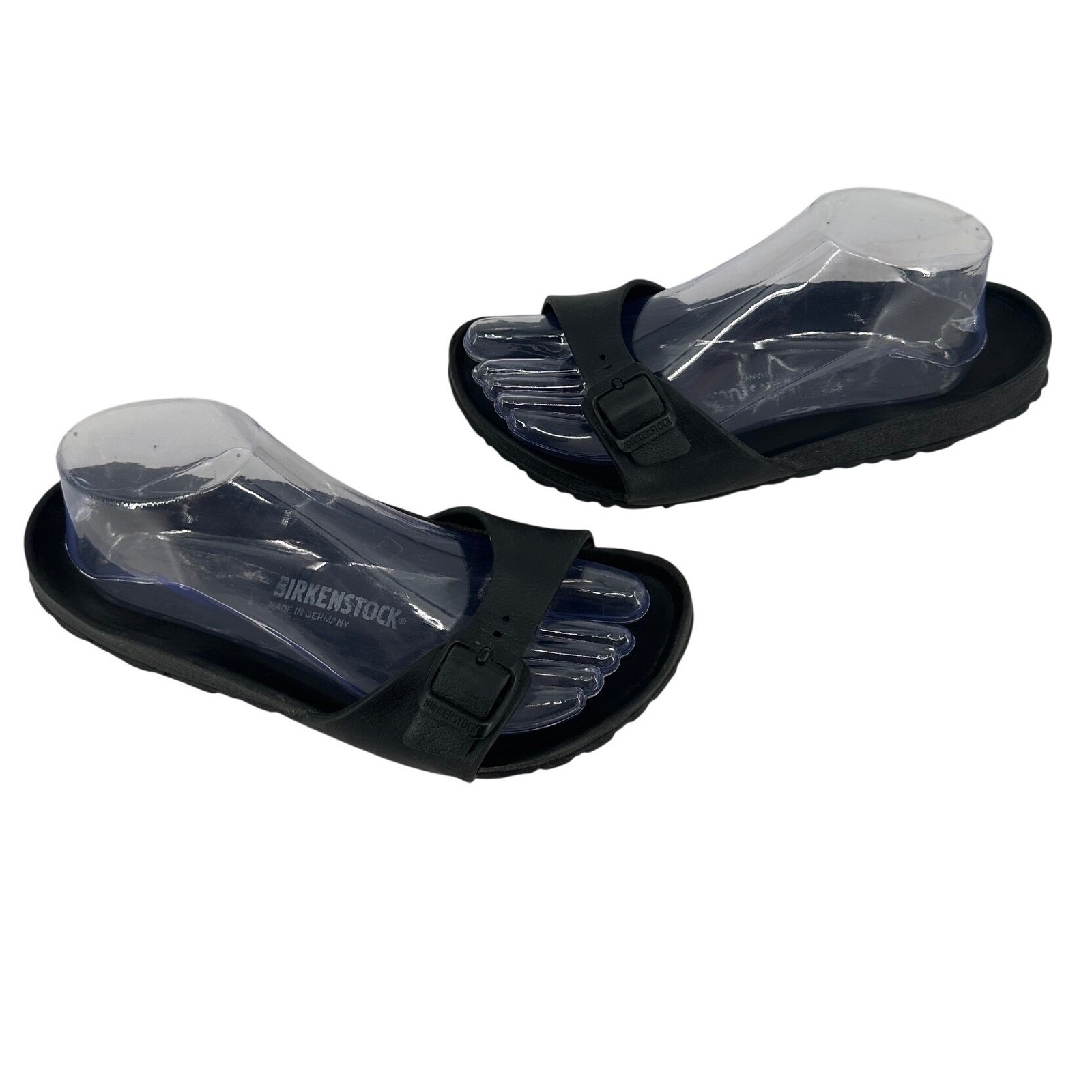 Birkenstock Madrid Essentials EVA Black Slide Sandals Women’s 38 L7 M5 casual