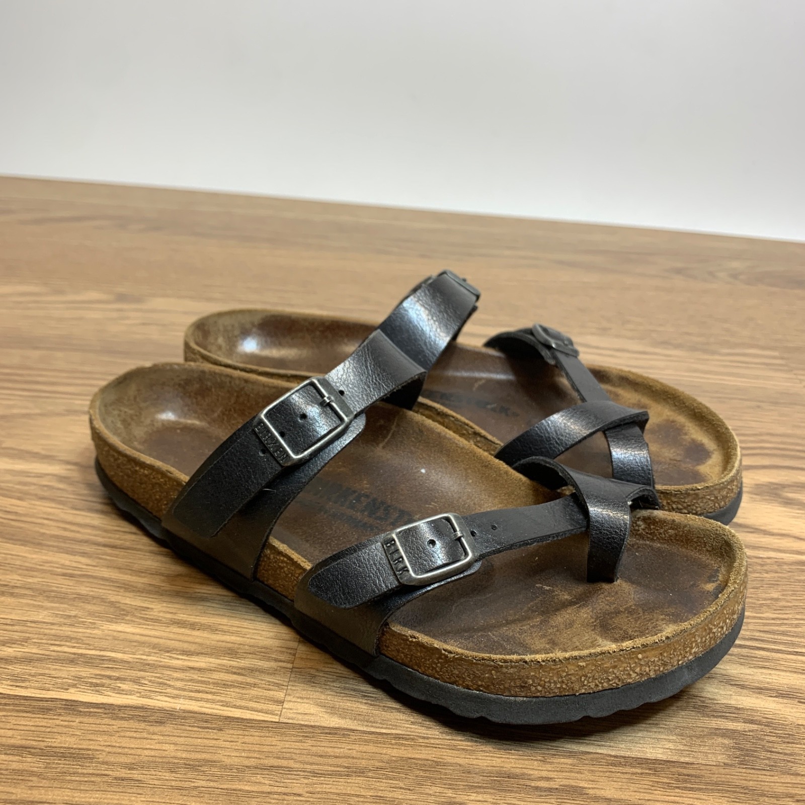 BIRKENSTOCK Mayari Birko-Flor Thong Sandal Size 37 Ladies 6