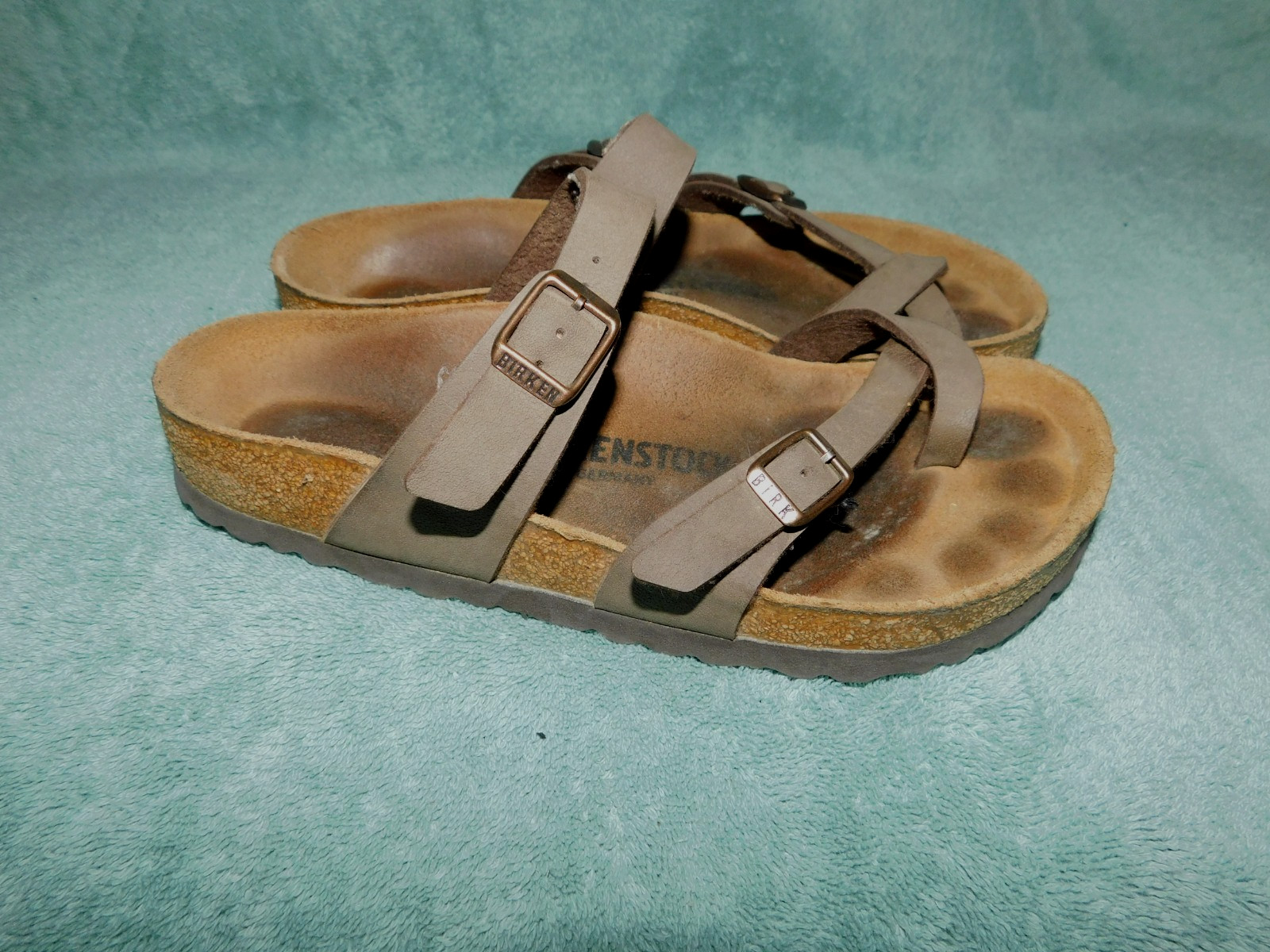Birkenstock Birkis Mayari Comfort Sandals Shoes Flip Flops Slides Slip On 38 7