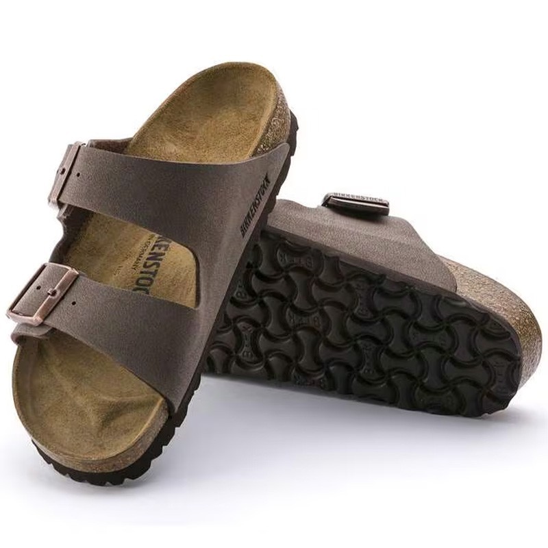 Birkenstock Arizona Mocha Birkibuc Leather Men’s and Women’s Sandals Select Size