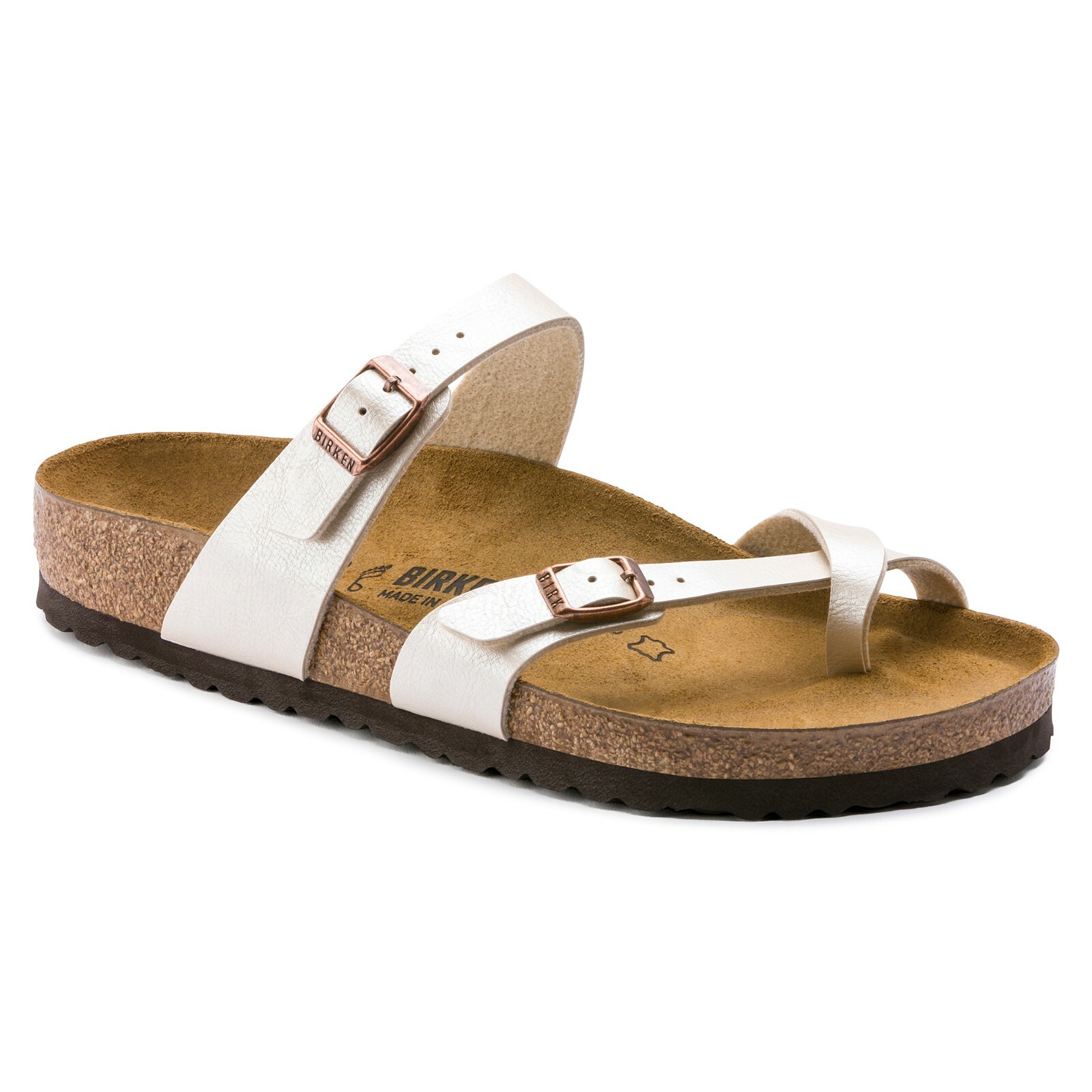 Birkenstock Birko Flor MAYARI Graceful Pearl White (Antique Lace) BNIB 071661