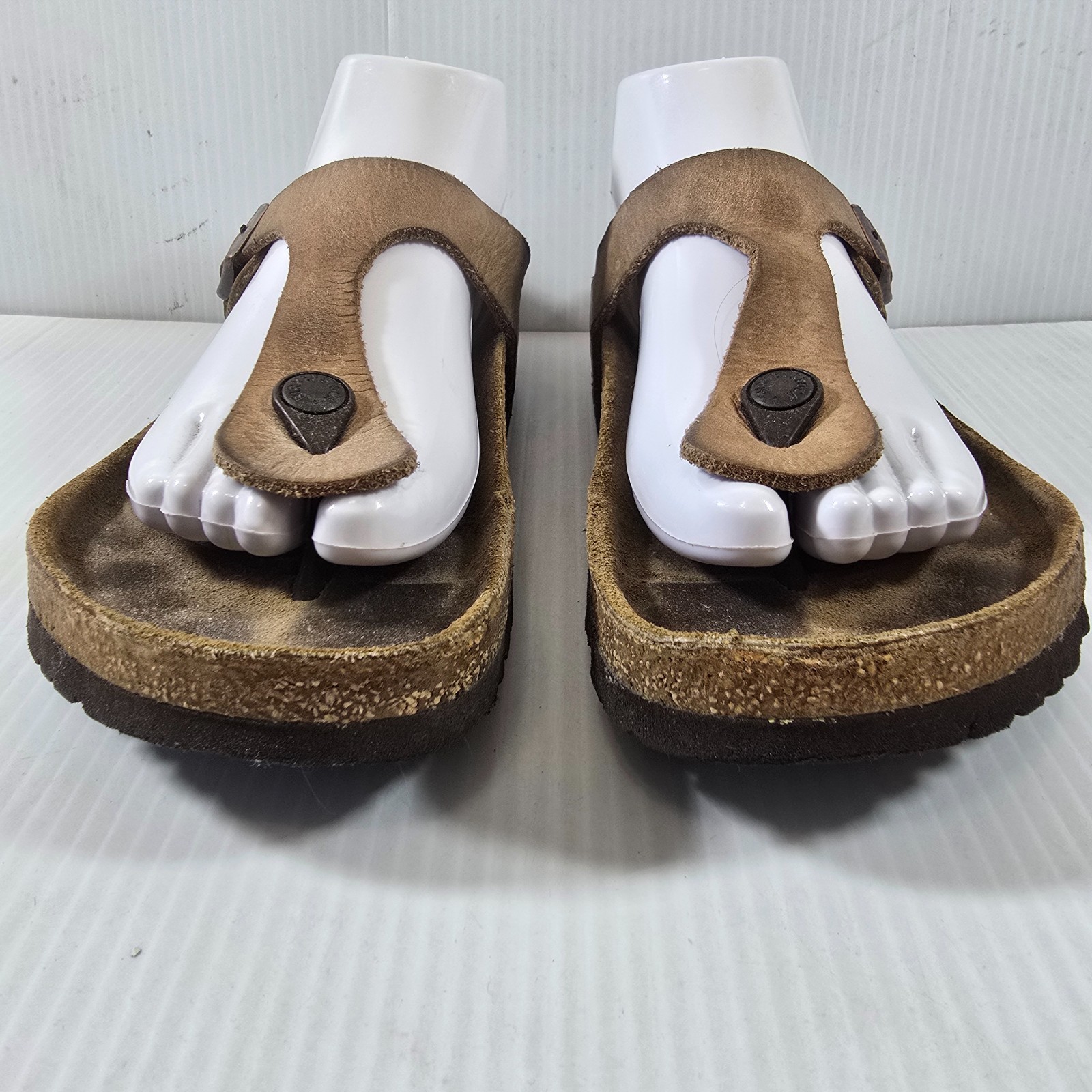 Size 39/W8 – Birkenstock Gizeh Thong Sandals, Natural , Women’s