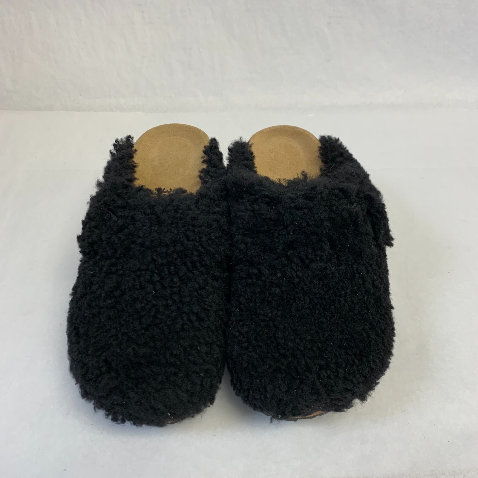 Birkenstock New w/ Box Papillio Fanny Teddy Black Shearling Narrow Select Size