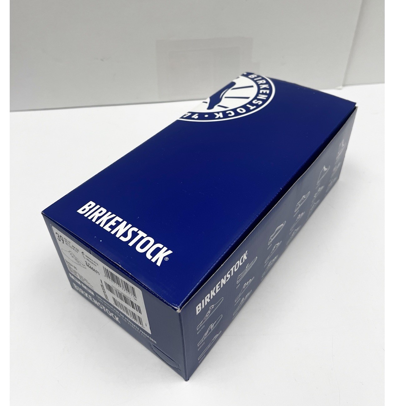 EMPTY BOX ONLY – GENUINE BIRKENSTOCK  Boston BS Black – SIZE 8 NEW CONDITION