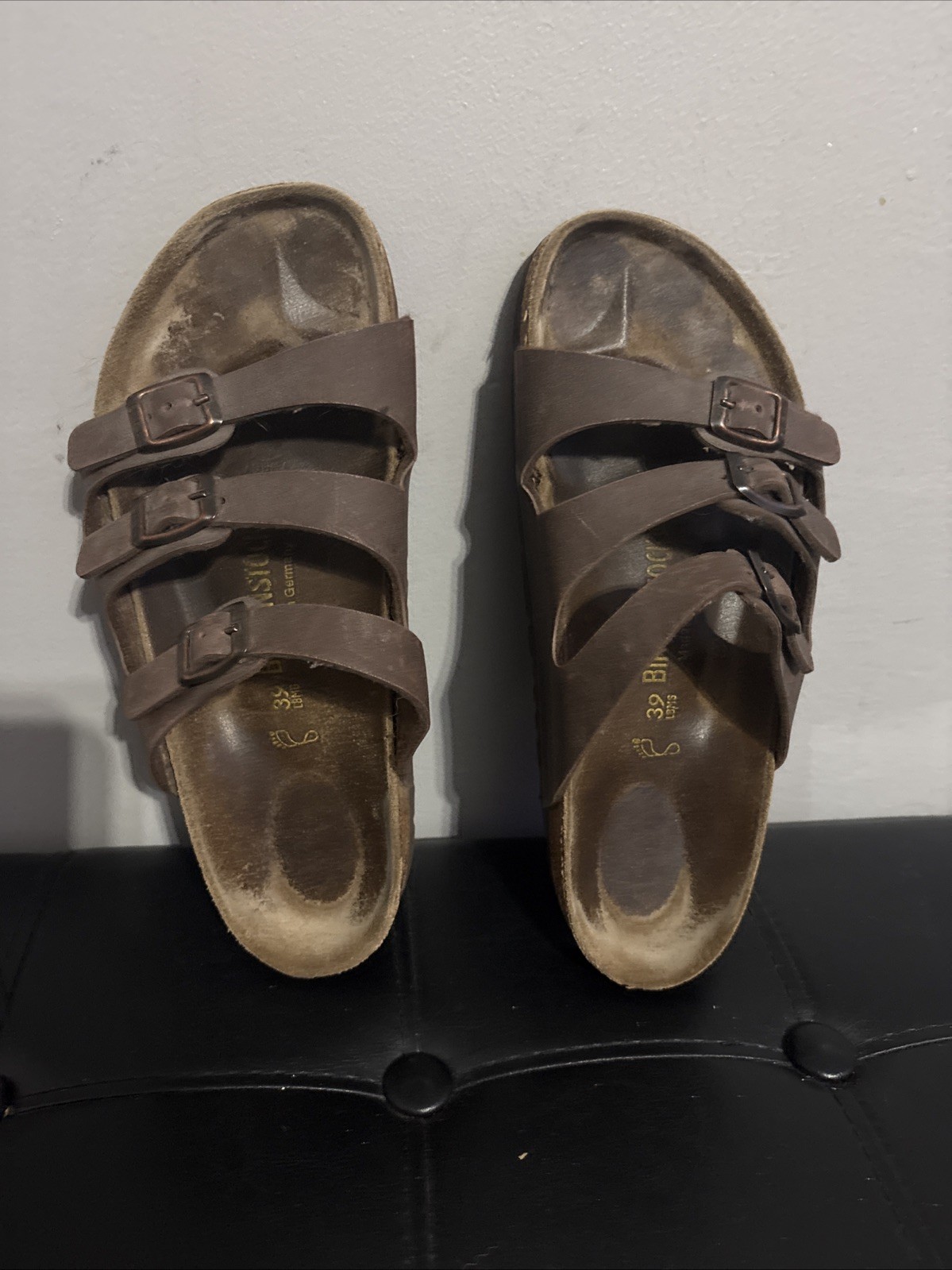Birkenstock  Florida Habana Waxy Soft Footbed Sz 9 Sandals Shoes